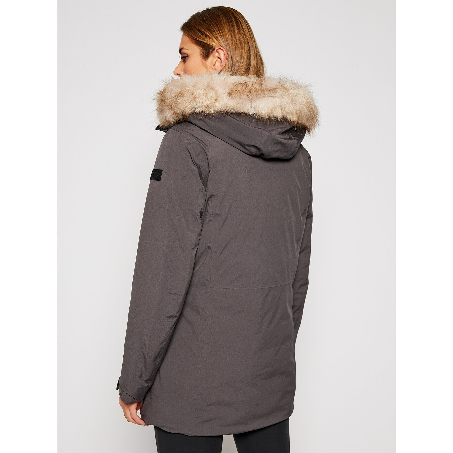 CMP Parka 30K3866 Šedá Regular Fit - Pepit.cz