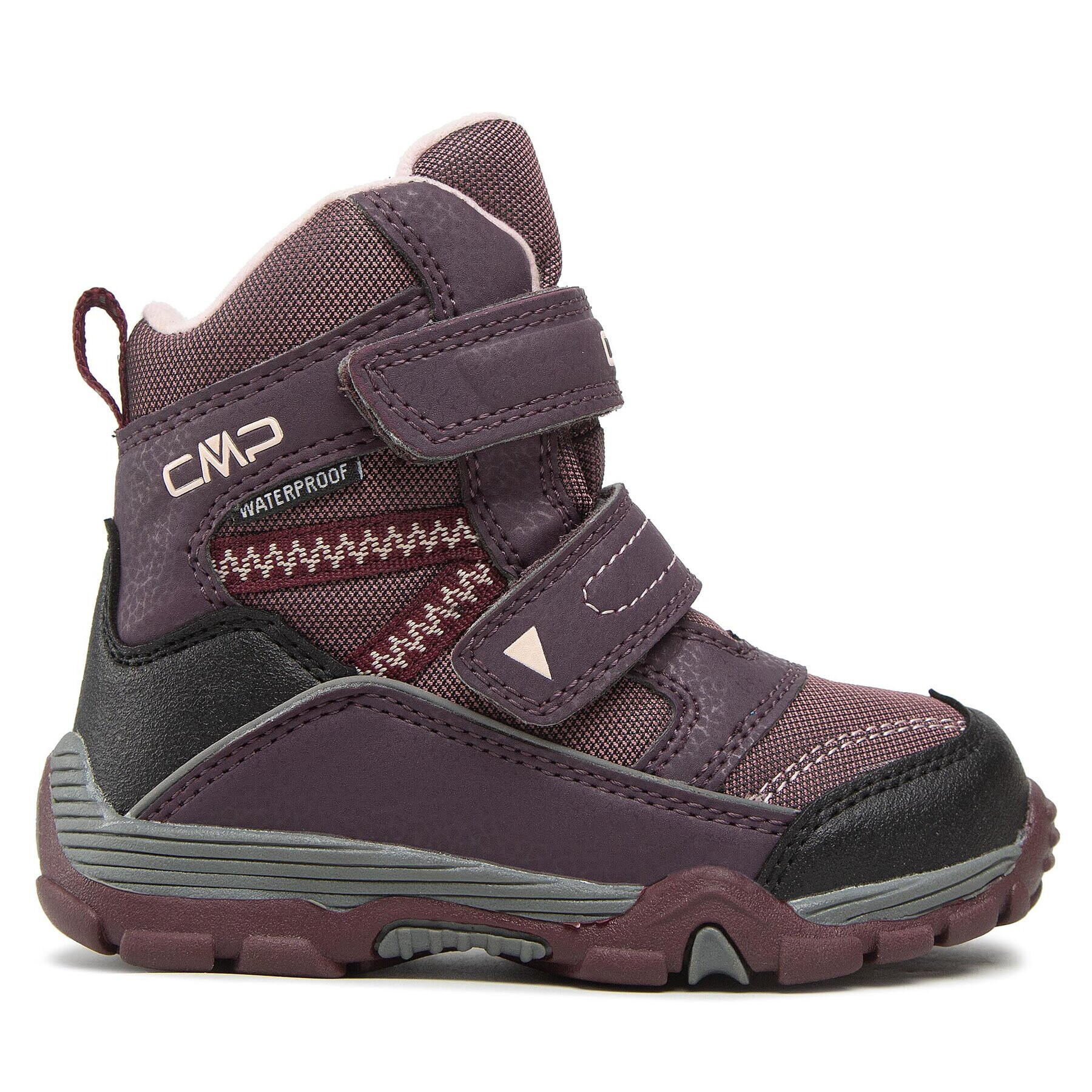 CMP Sněhule Kids Pyry Snow Boot Wp 38Q4514 Fialová - Pepit.cz