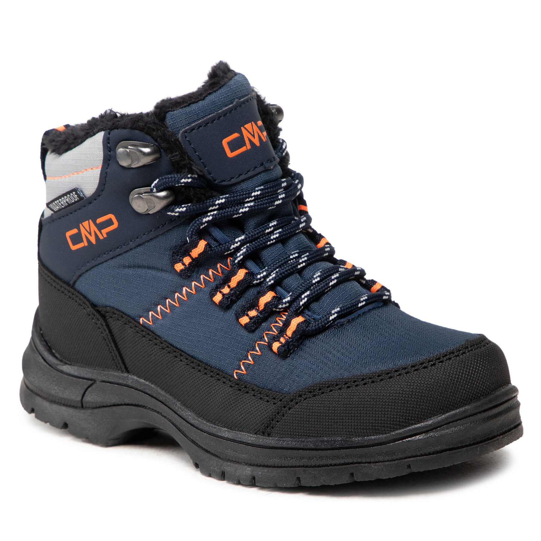 CMP Trekingová obuv Kids Annuuk Snow Boot Wp 31Q4954 Tmavomodrá - Pepit.cz