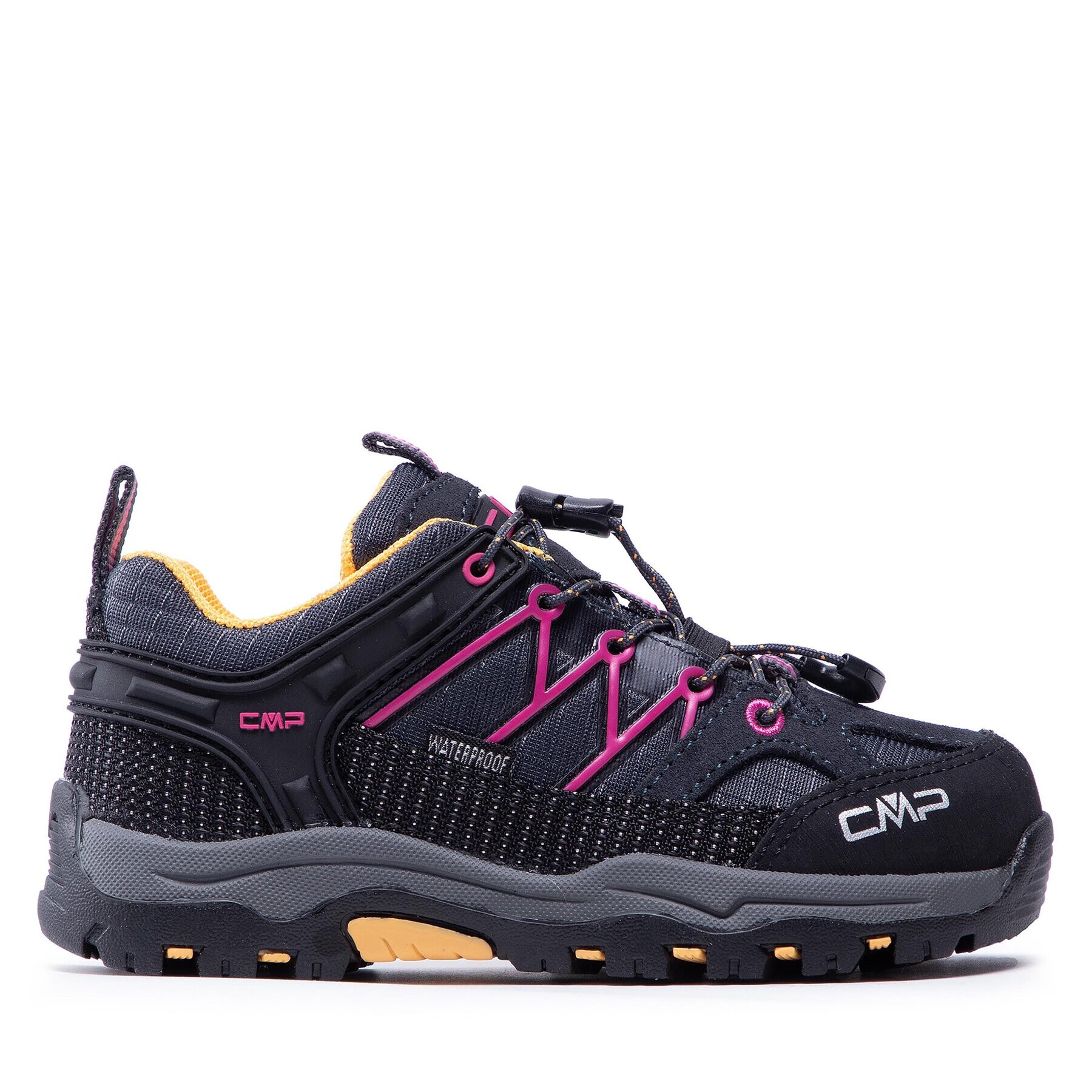 CMP Trekingová obuv Kids Rigel Low Trekking Shoe Wp 3Q54554 Černá - Pepit.cz