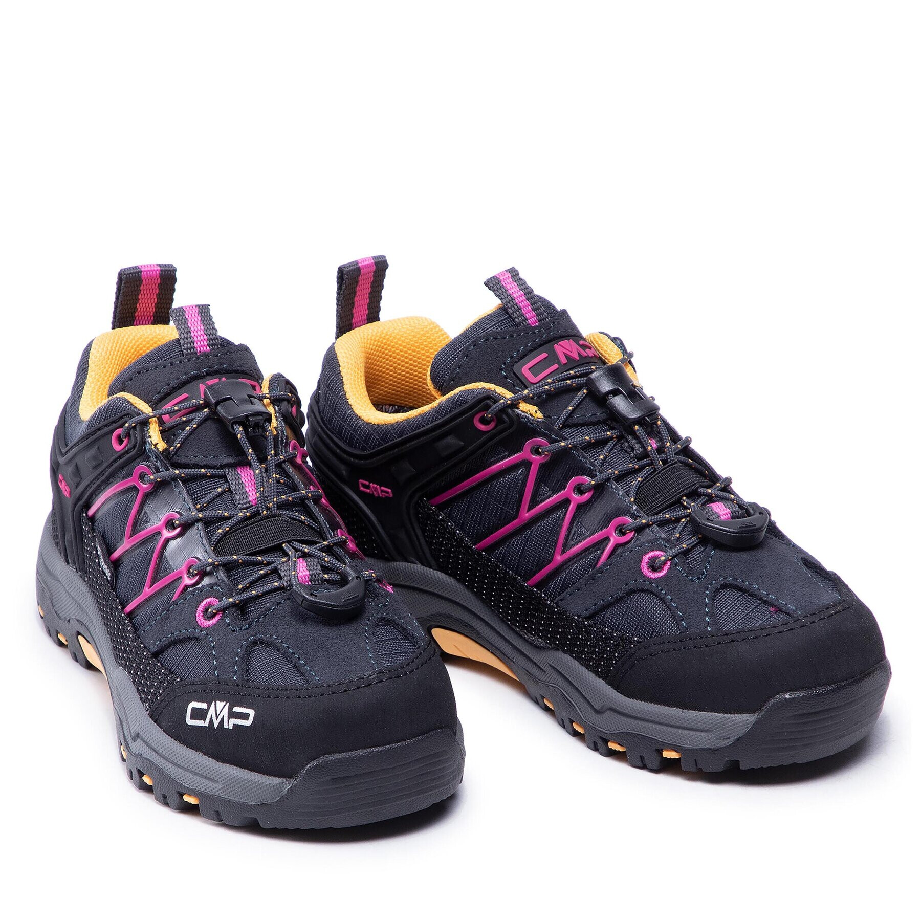 CMP Trekingová obuv Kids Rigel Low Trekking Shoe Wp 3Q54554 Černá - Pepit.cz