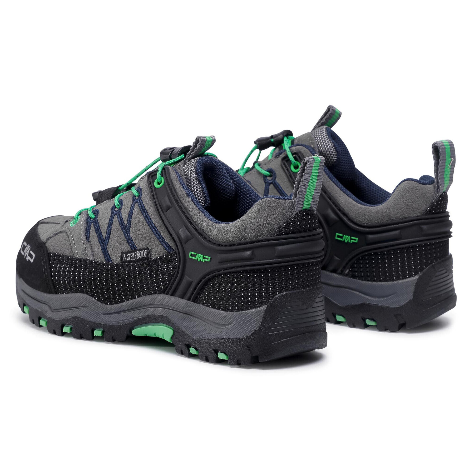 CMP Trekingová obuv Kids Rigel Low Trekking Shoes Wp 3Q13244 Šedá - Pepit.cz