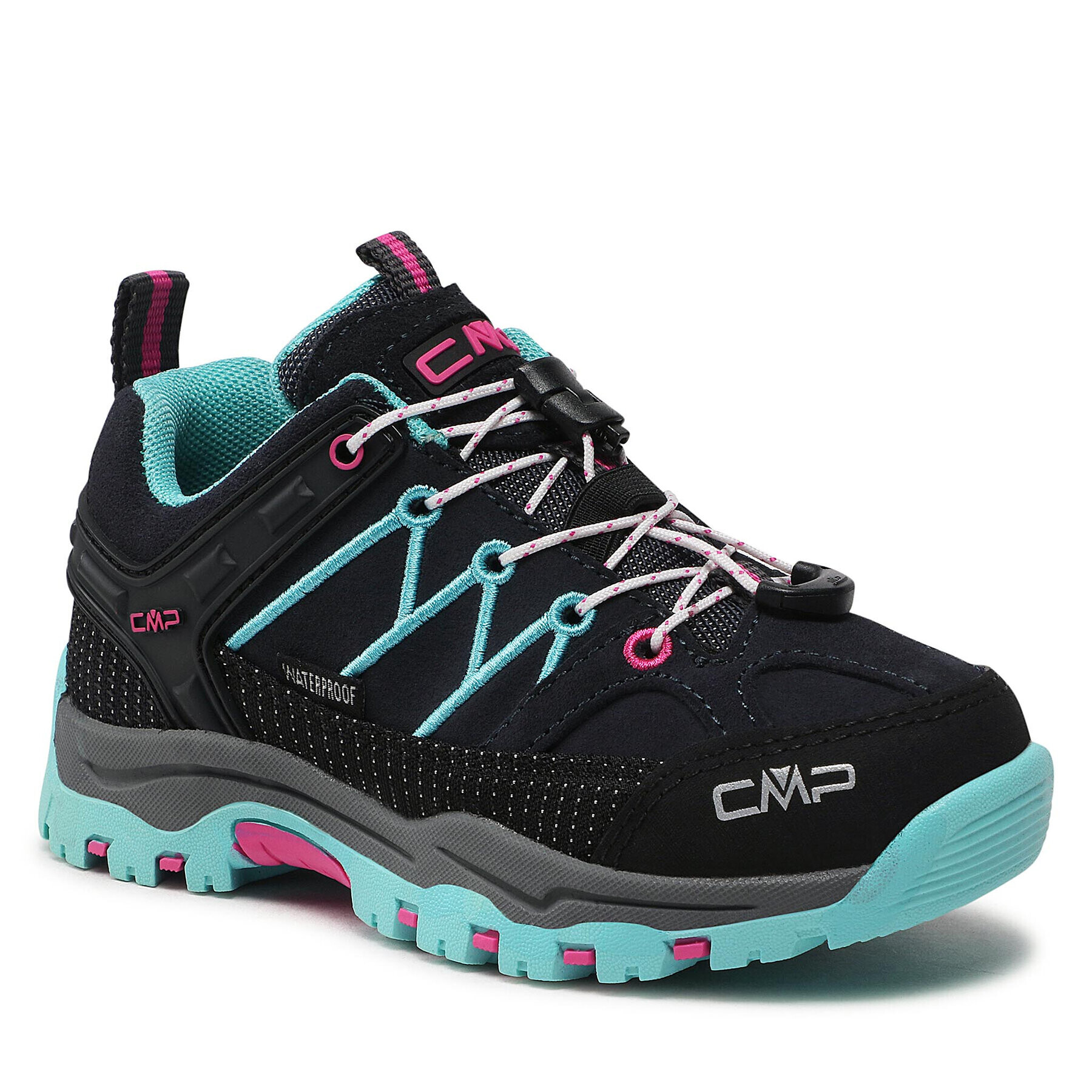 CMP Trekingová obuv Kids Rigel Low Trekking Shoes Wp 3Q13244 Tmavomodrá - Pepit.cz