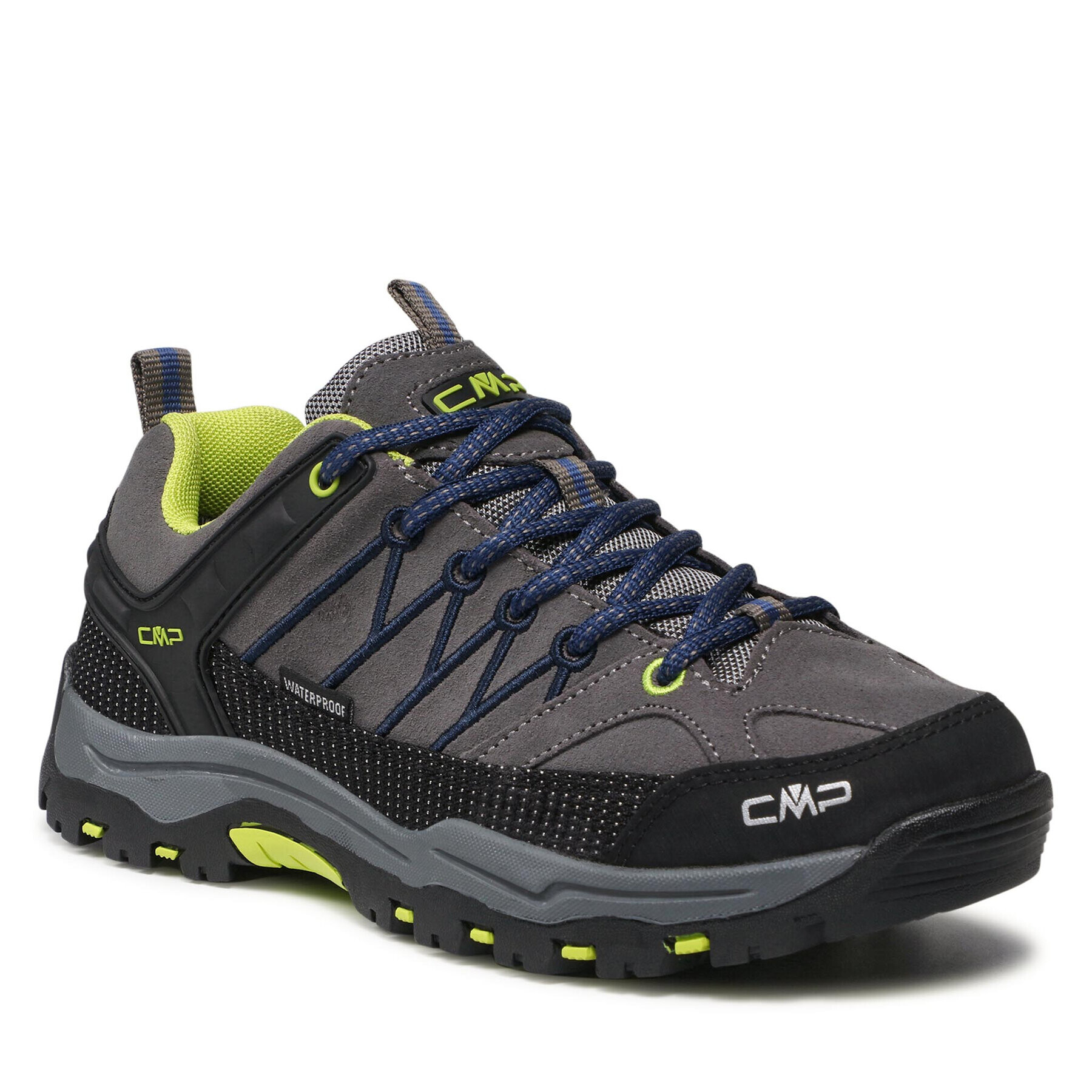 CMP Trekingová obuv Kids Rigel Low Trekking Shoes Wp 3Q13244J Šedá - Pepit.cz