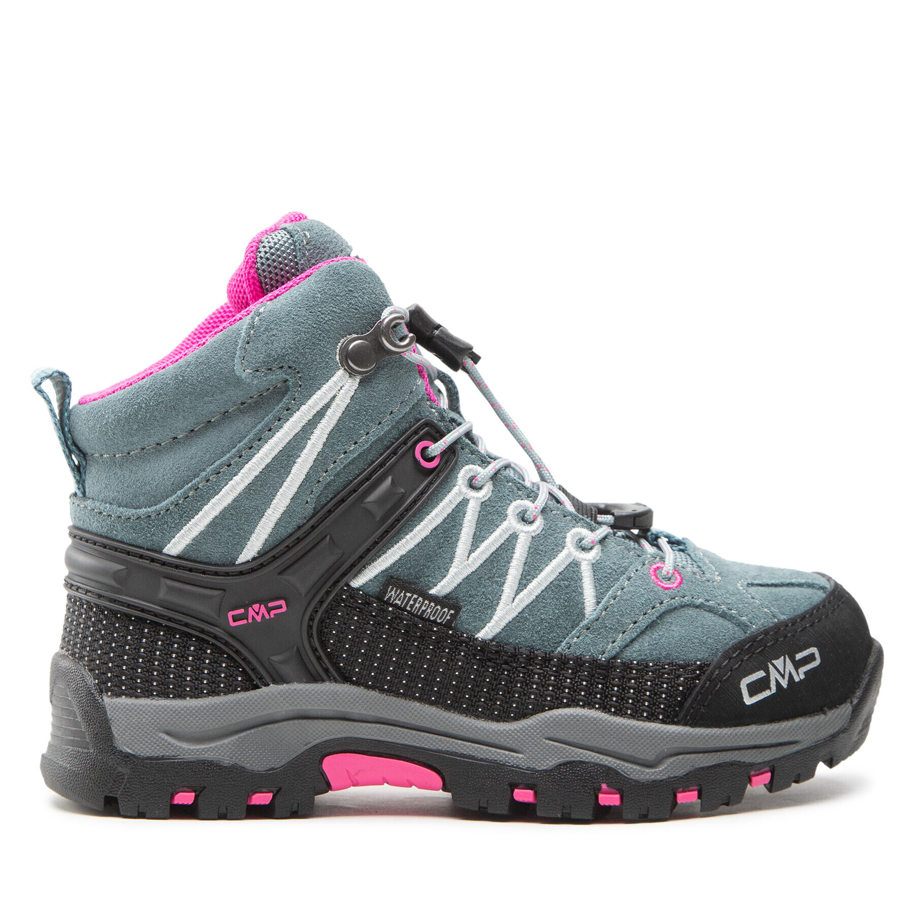 CMP Trekingová obuv Kids Rigel Mid Trekking Shoe Wp 3Q12944 Šedá - Pepit.cz