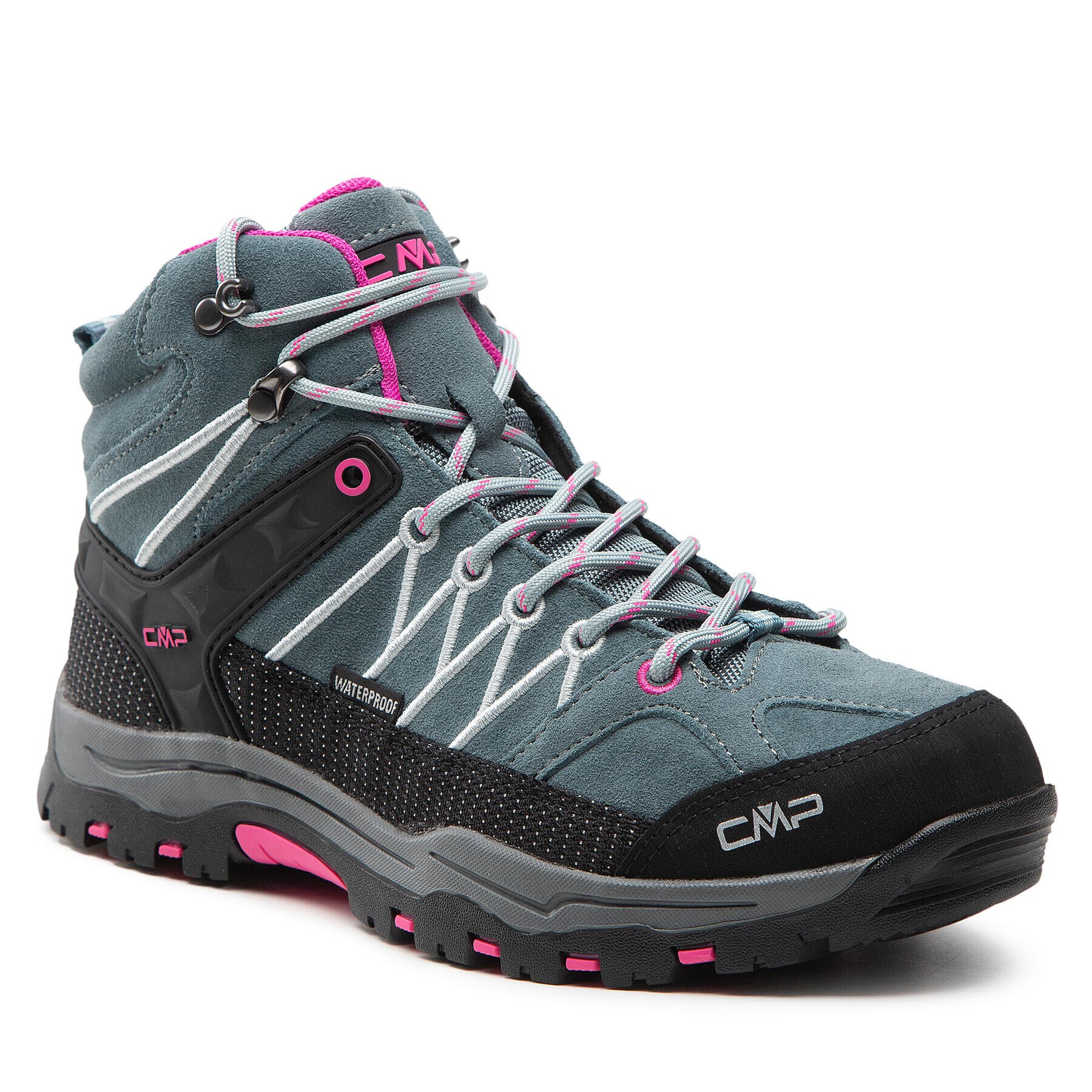 CMP Trekingová obuv Kids Rigel Mid Trekking Shoes Wp 3Q12944J Modrá - Pepit.cz