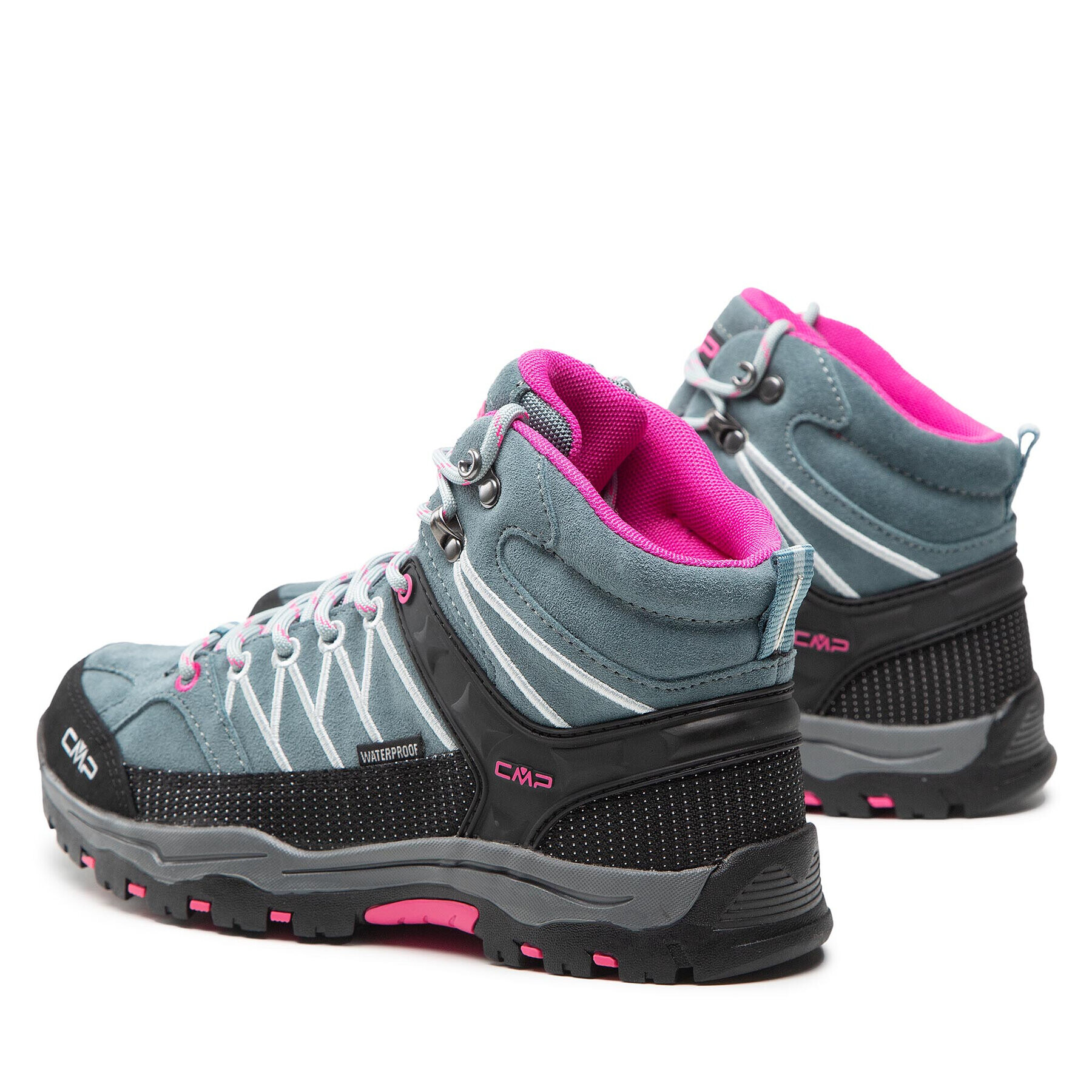 CMP Trekingová obuv Kids Rigel Mid Trekking Shoes Wp 3Q12944J Modrá - Pepit.cz