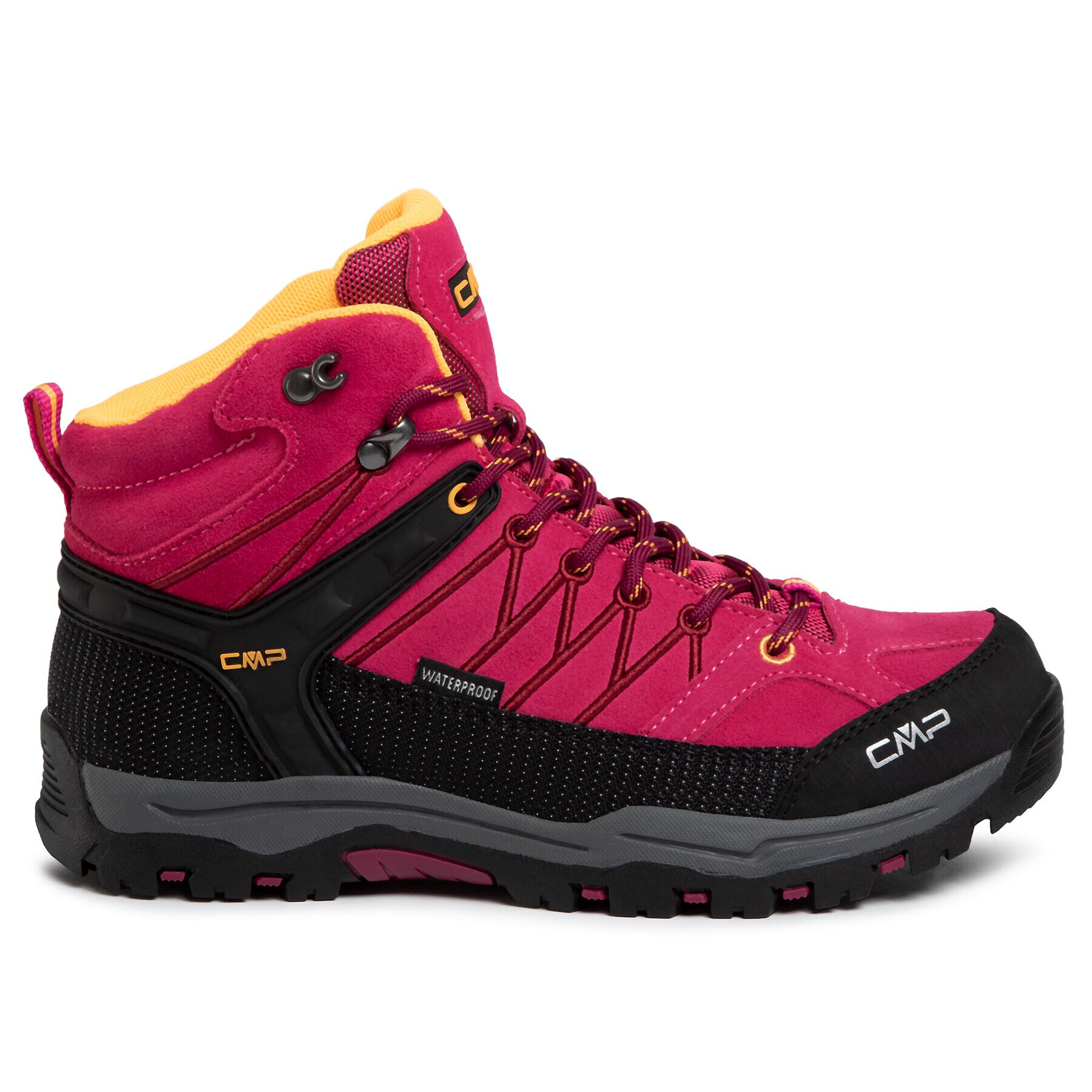 CMP Trekingová obuv Kids Rigel Mid Trekking Shoes Wp 3Q12944J Růžová - Pepit.cz