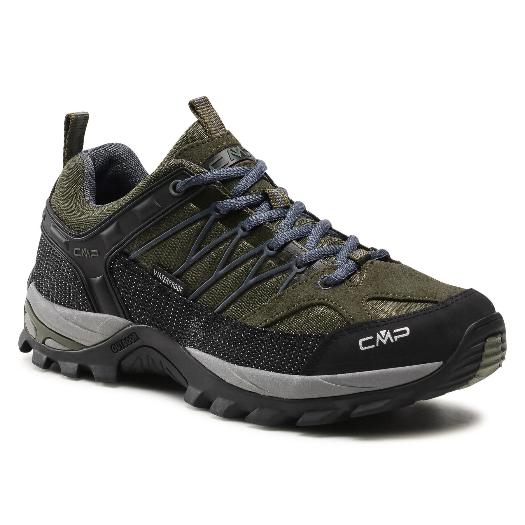 CMP Trekingová obuv Rigel Low Trekking Shoe Wp 3Q54457 Zelená - Pepit.cz