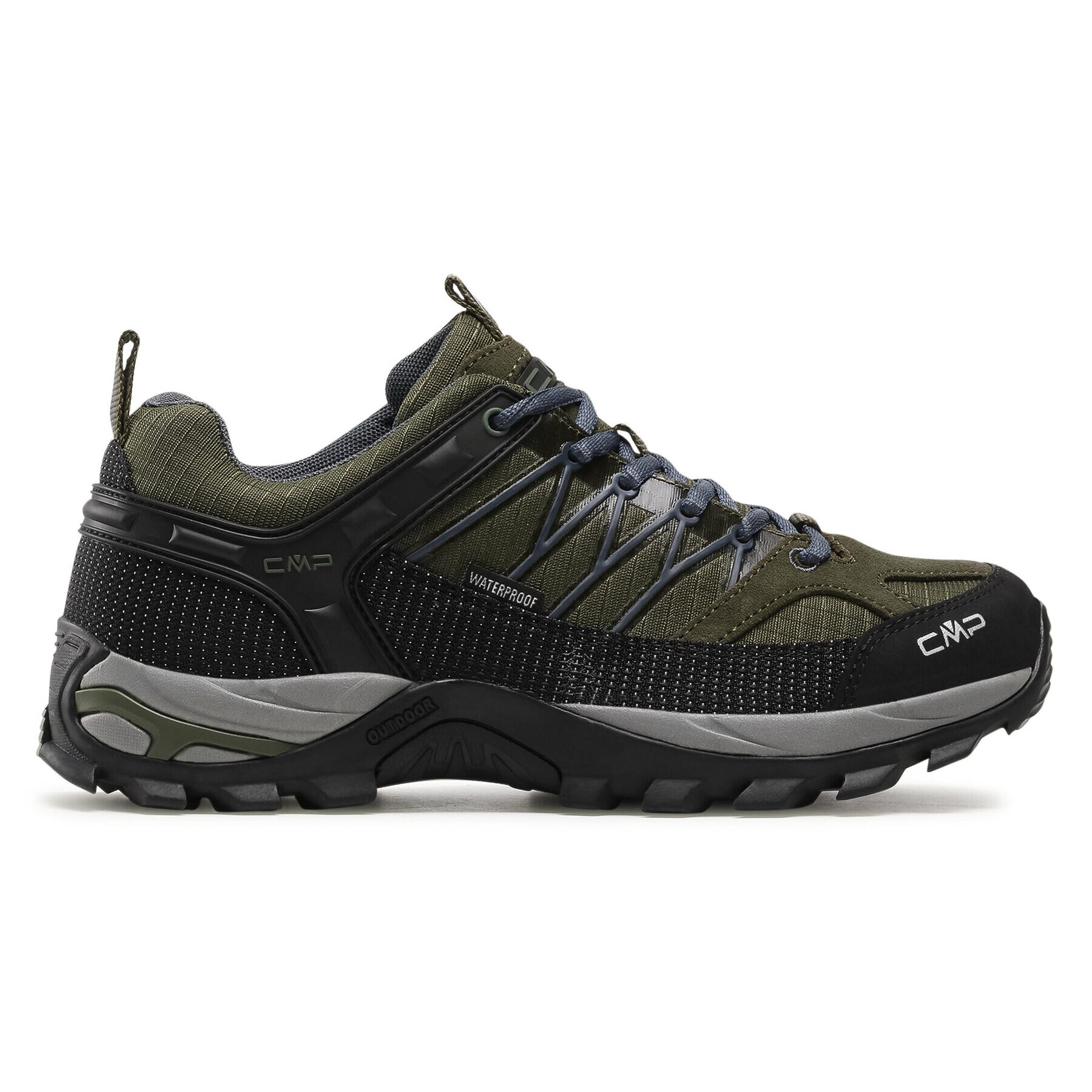 CMP Trekingová obuv Rigel Low Trekking Shoe Wp 3Q54457 Zelená - Pepit.cz