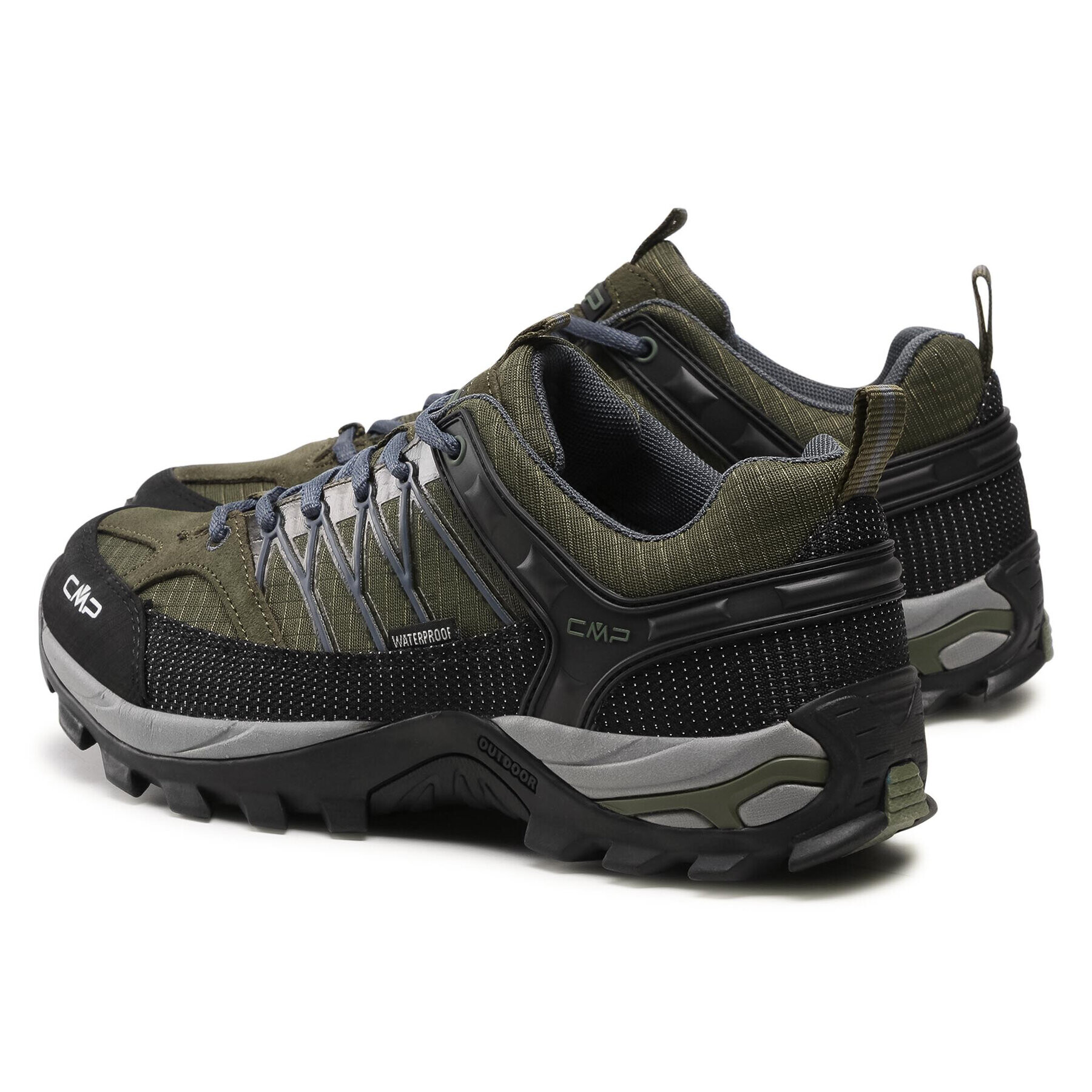 CMP Trekingová obuv Rigel Low Trekking Shoe Wp 3Q54457 Zelená - Pepit.cz