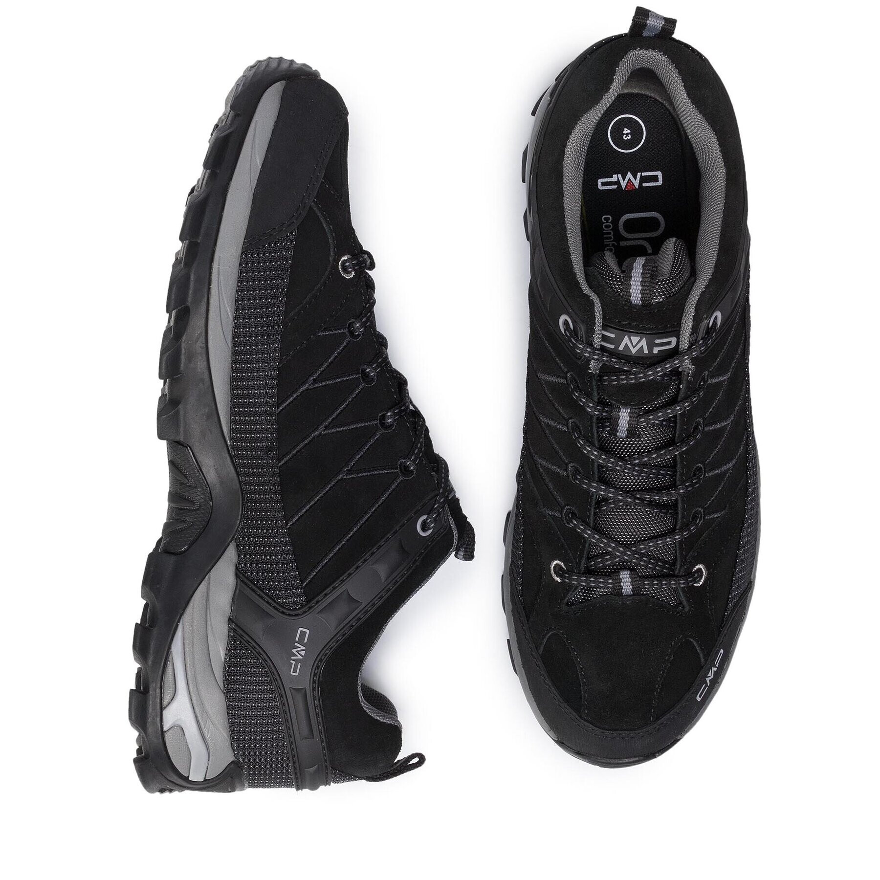 CMP Trekingová obuv Rigel Low Trekking Shoes Wp 3Q13247 Černá - Pepit.cz