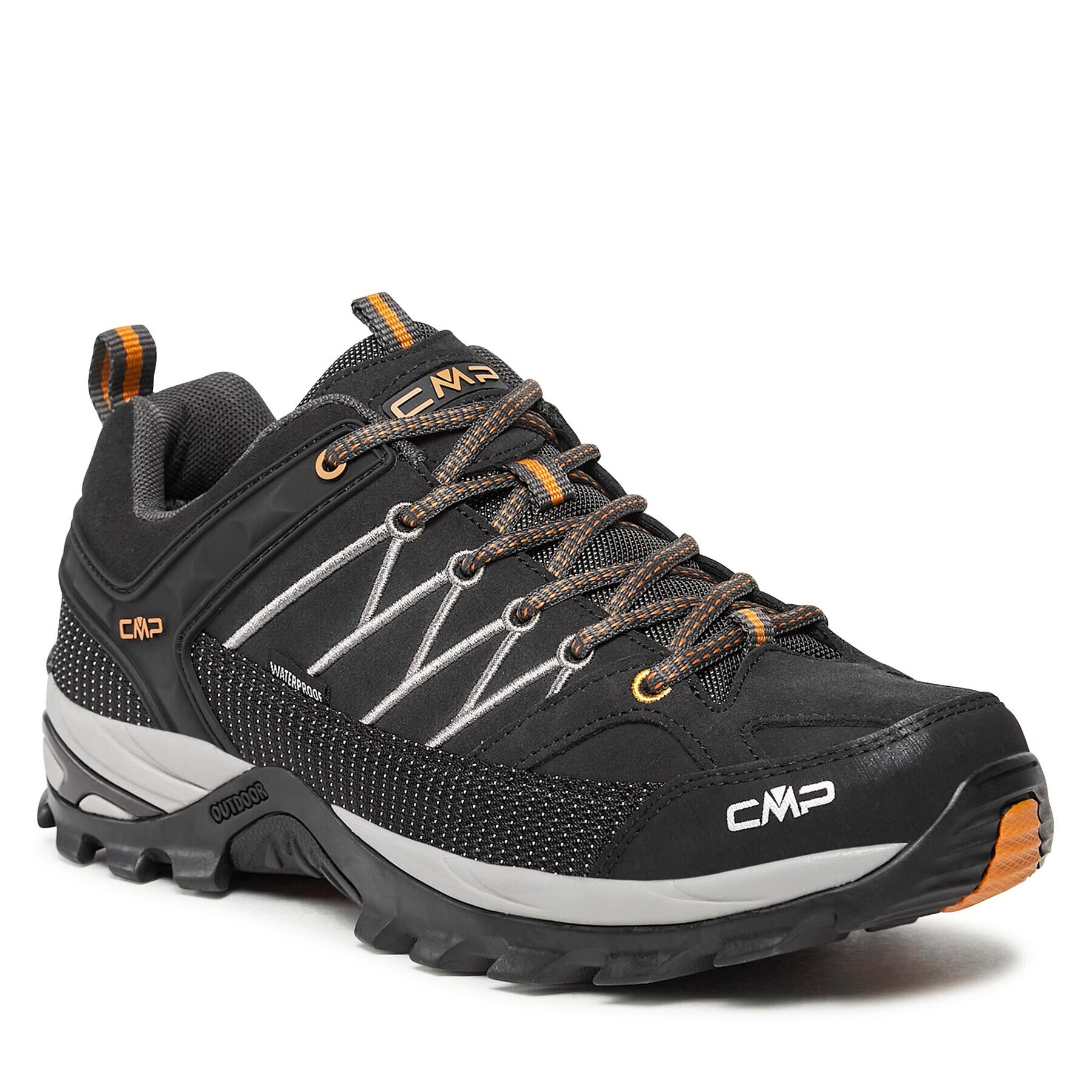 CMP Trekingová obuv Rigel Low Trekking Shoes Wp 3Q13247 Černá - Pepit.cz