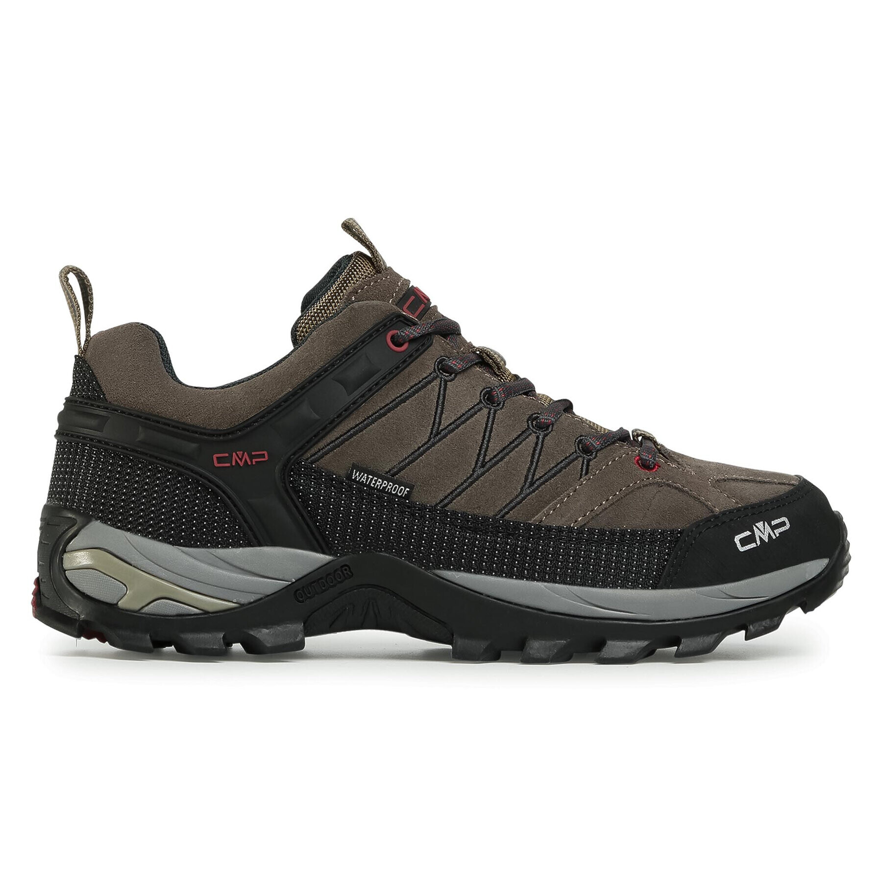 CMP Trekingová obuv Rigel Low Trekking Shoes Wp 3Q13247 Šedá - Pepit.cz