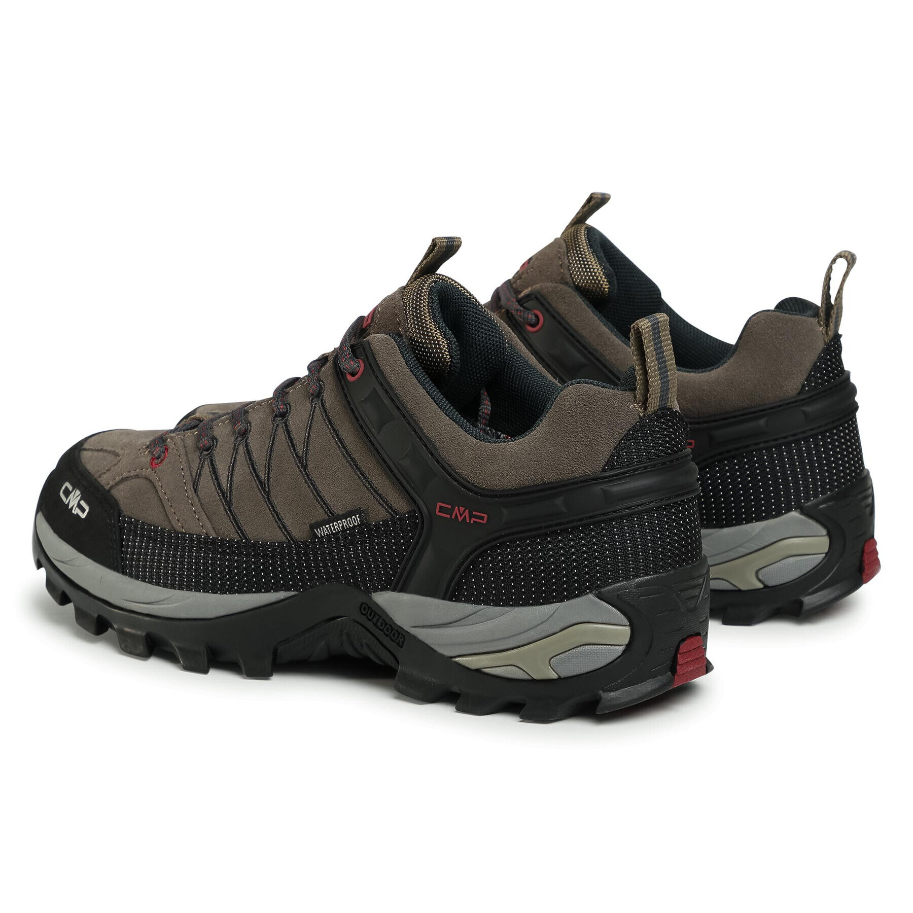 CMP Trekingová obuv Rigel Low Trekking Shoes Wp 3Q13247 Šedá - Pepit.cz