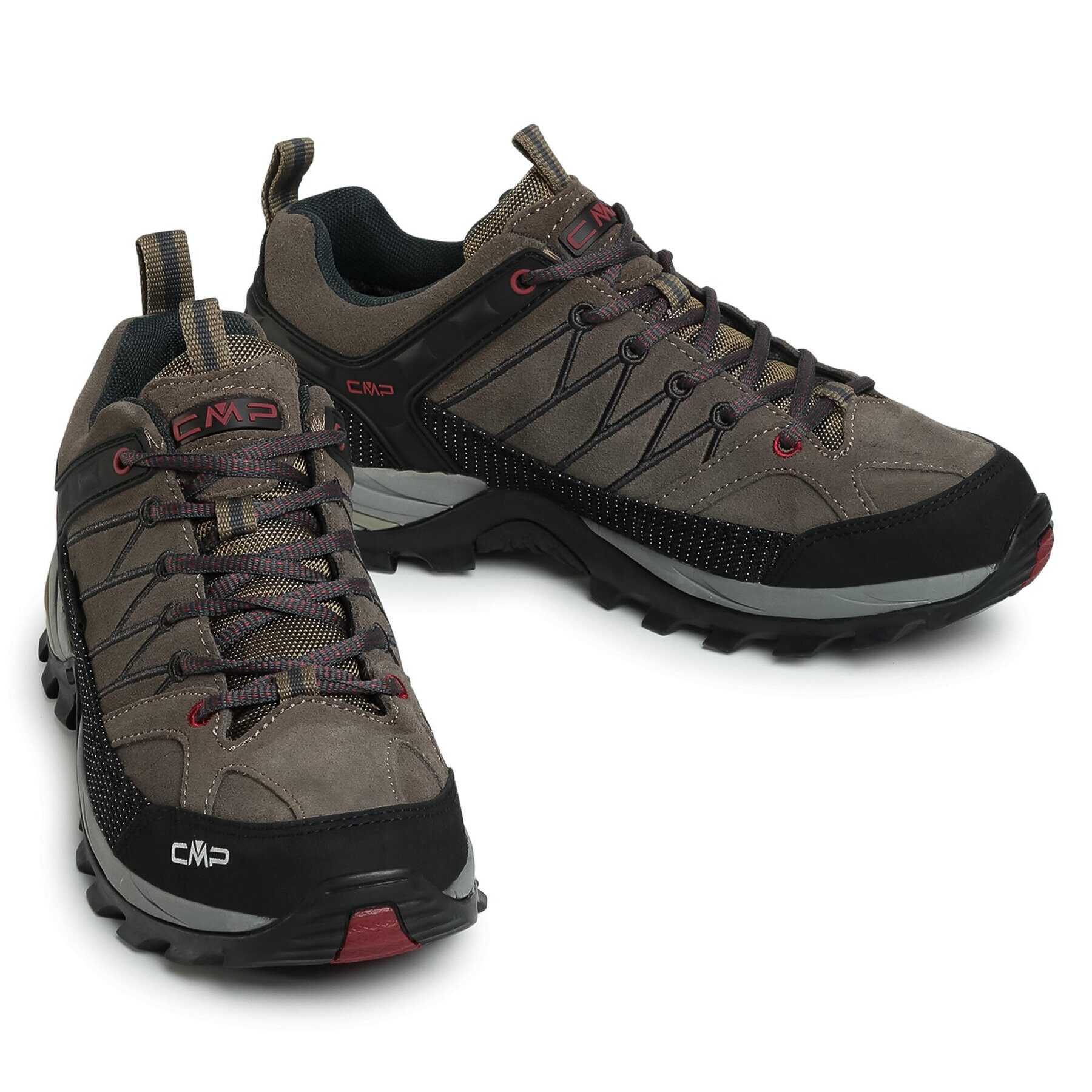 CMP Trekingová obuv Rigel Low Trekking Shoes Wp 3Q13247 Šedá - Pepit.cz