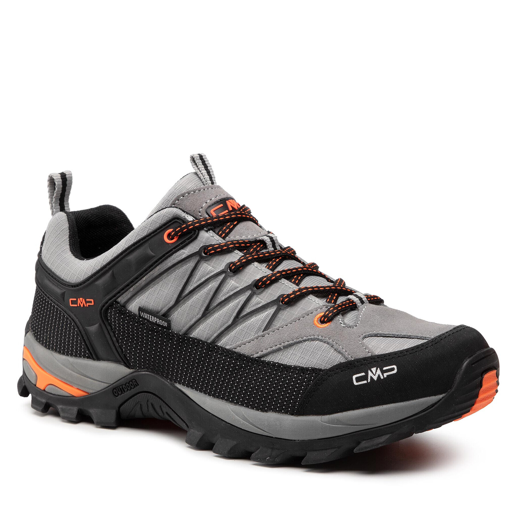 CMP Trekingová obuv Rigel Low Trekking Shoes Wp 3Q54457 Šedá - Pepit.cz