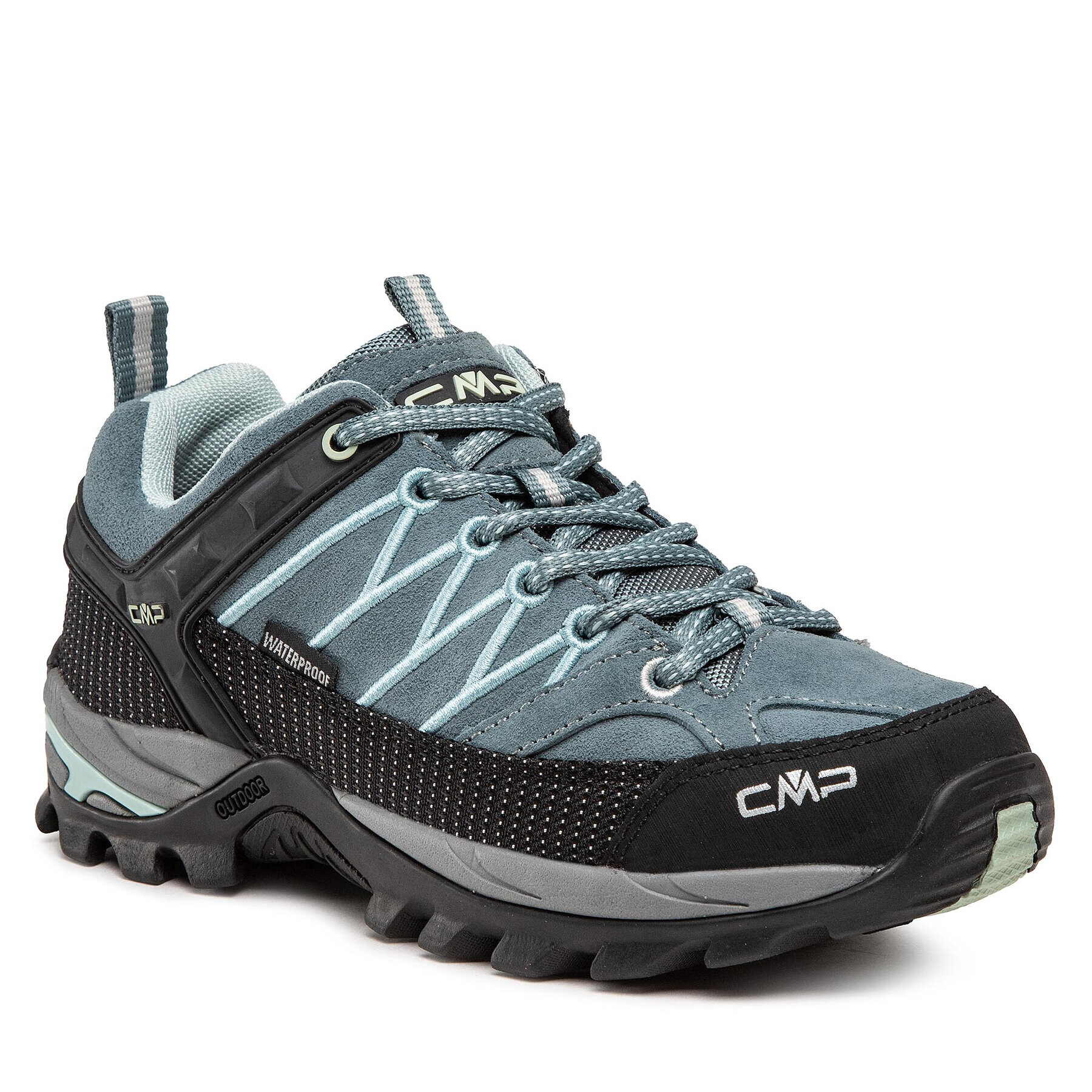 CMP Trekingová obuv Rigel Low Wmn Trekking Shoes Wp 3Q13246 Zelená - Pepit.cz