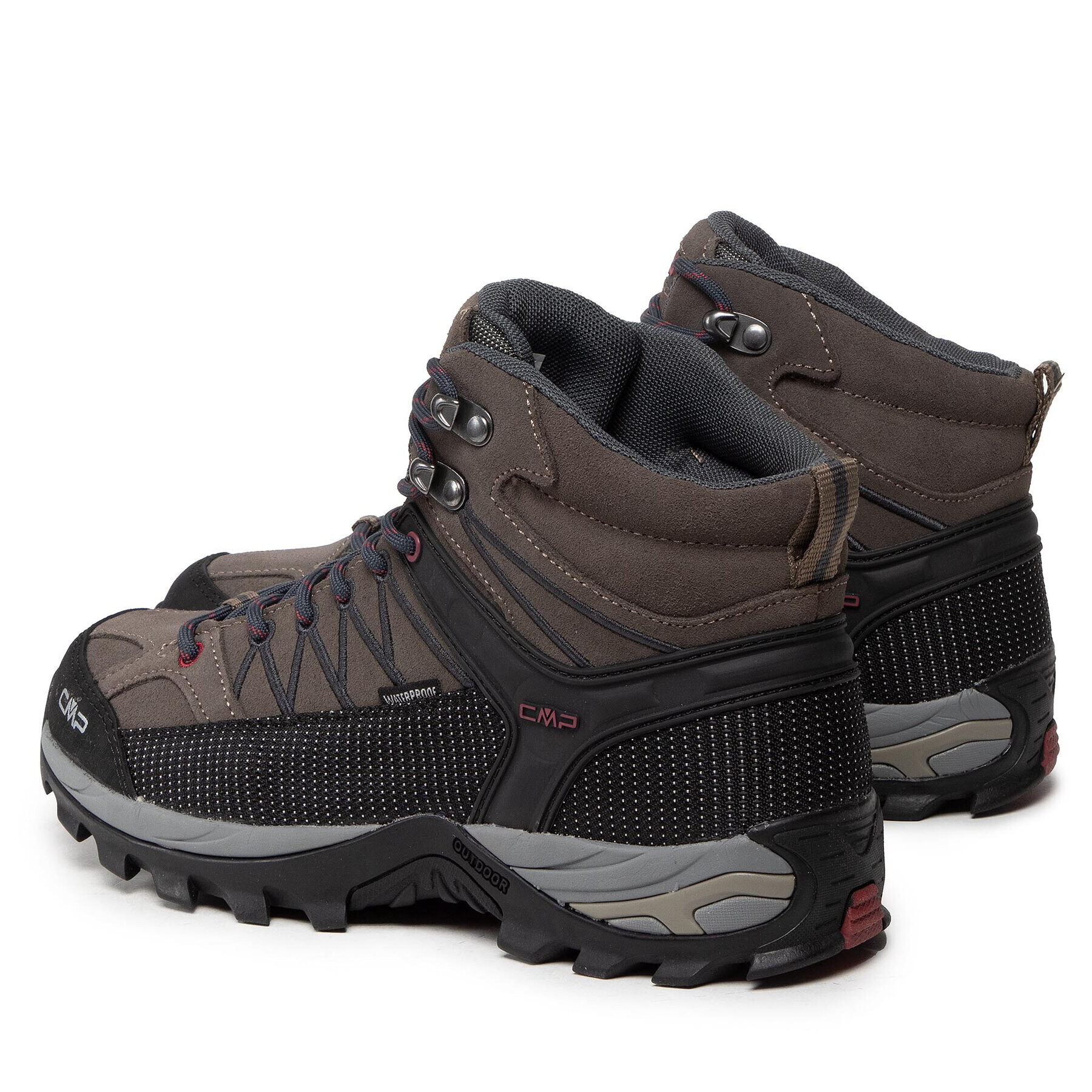 CMP Trekingová obuv Rigel Mid Trekking Shoe Wp 3Q12947 Šedá - Pepit.cz