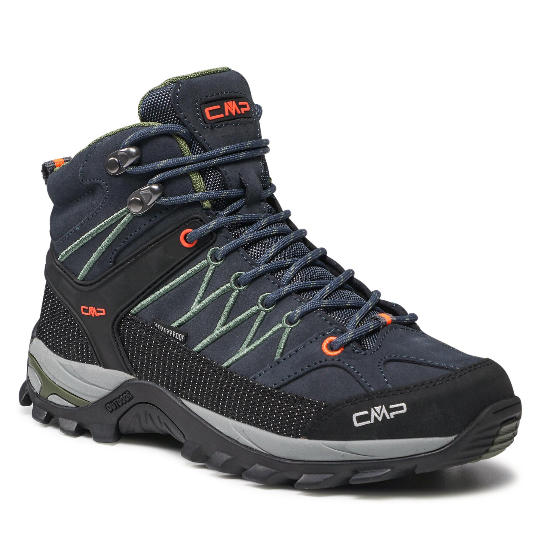 CMP Trekingová obuv Rigel Mid Trekking Shoe Wp 3Q12947 Tmavomodrá - Pepit.cz