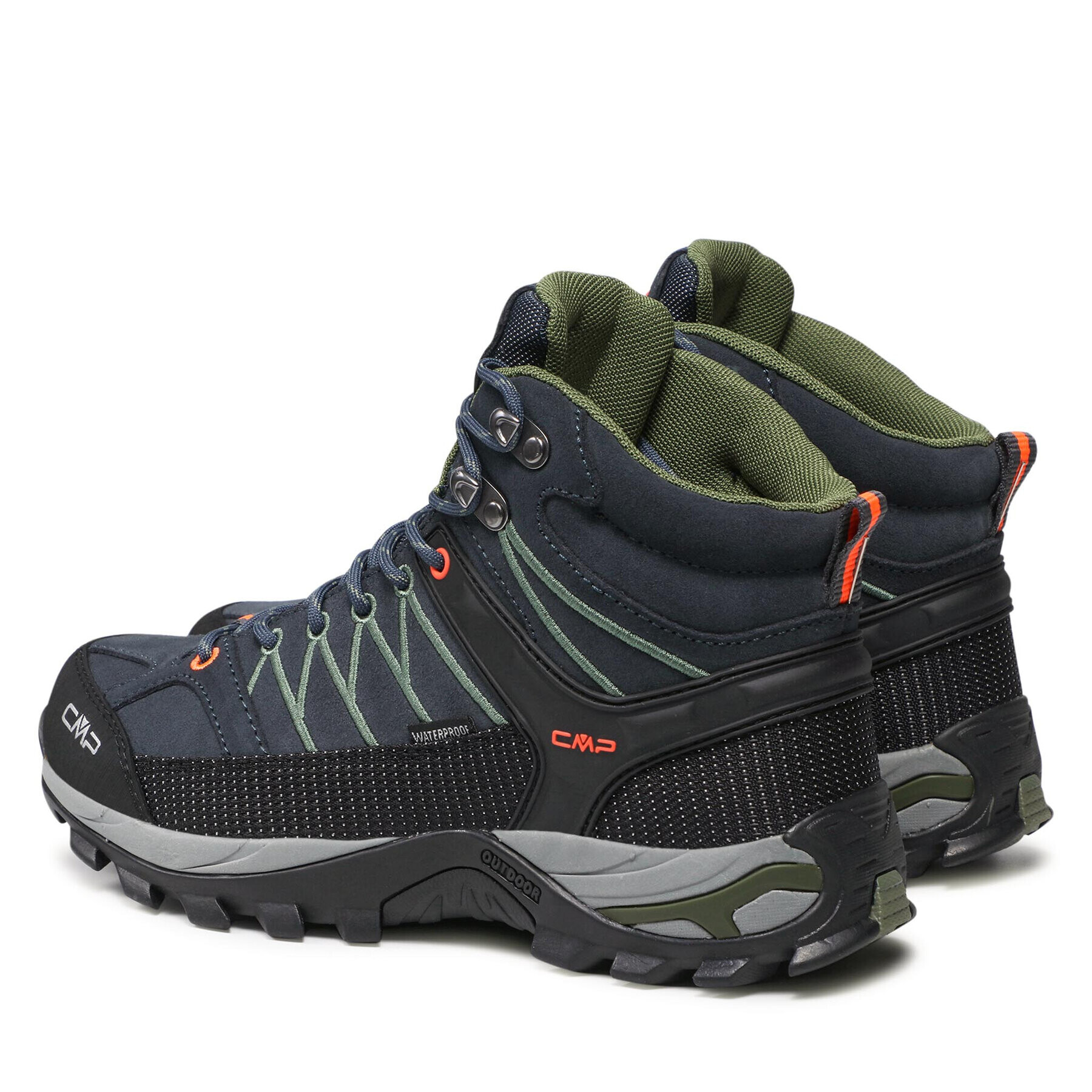 CMP Trekingová obuv Rigel Mid Trekking Shoe Wp 3Q12947 Tmavomodrá - Pepit.cz