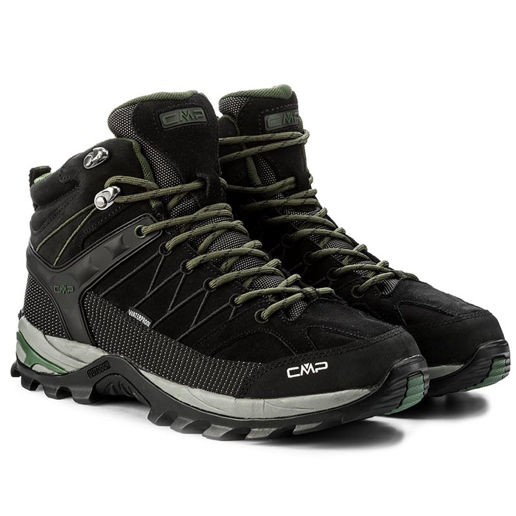 CMP Trekingová obuv Rigel Mid Trekking Shoes Wp 3Q12947 Černá - Pepit.cz