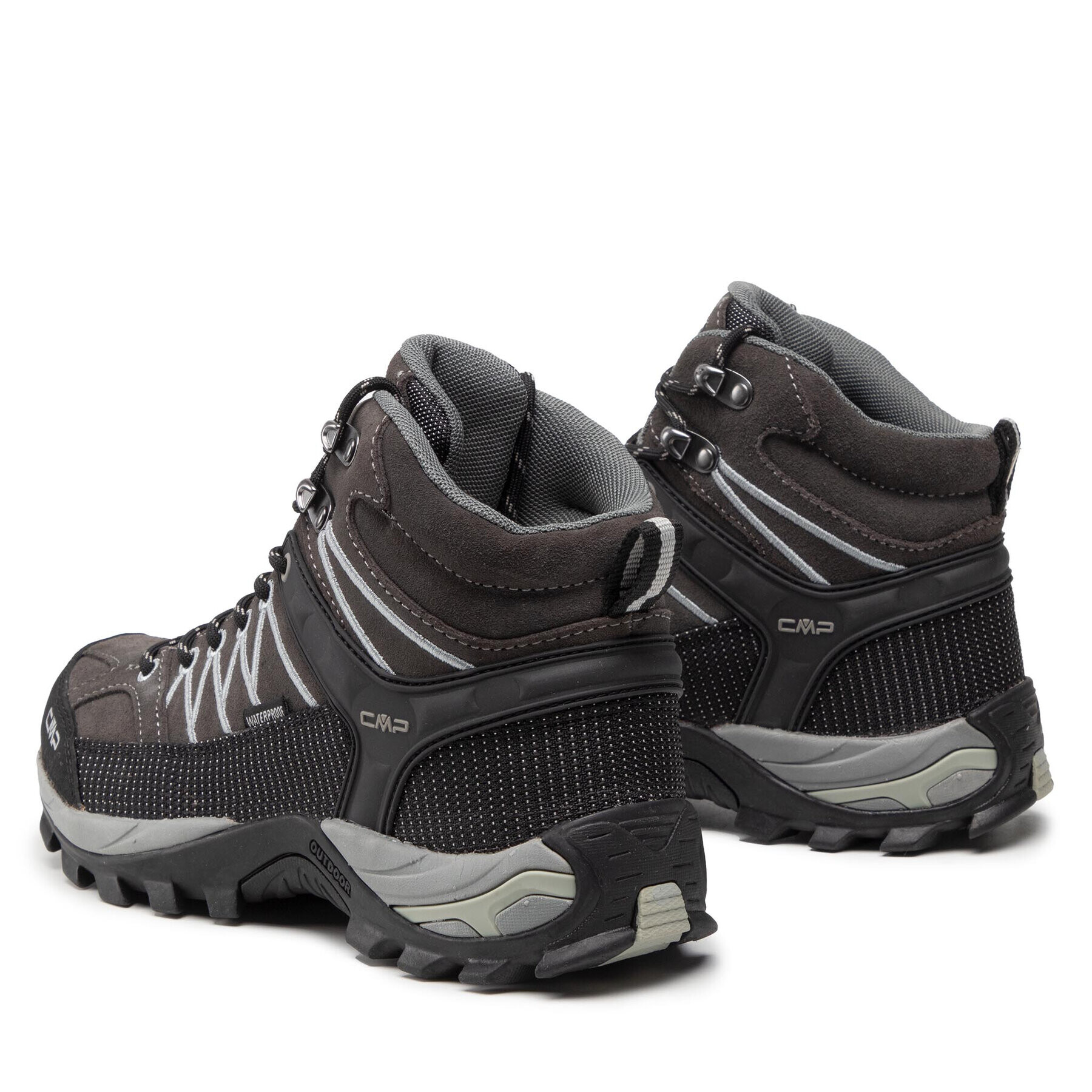 CMP Trekingová obuv Rigel Mid Trekking Shoes Wp 3Q12947 Šedá - Pepit.cz