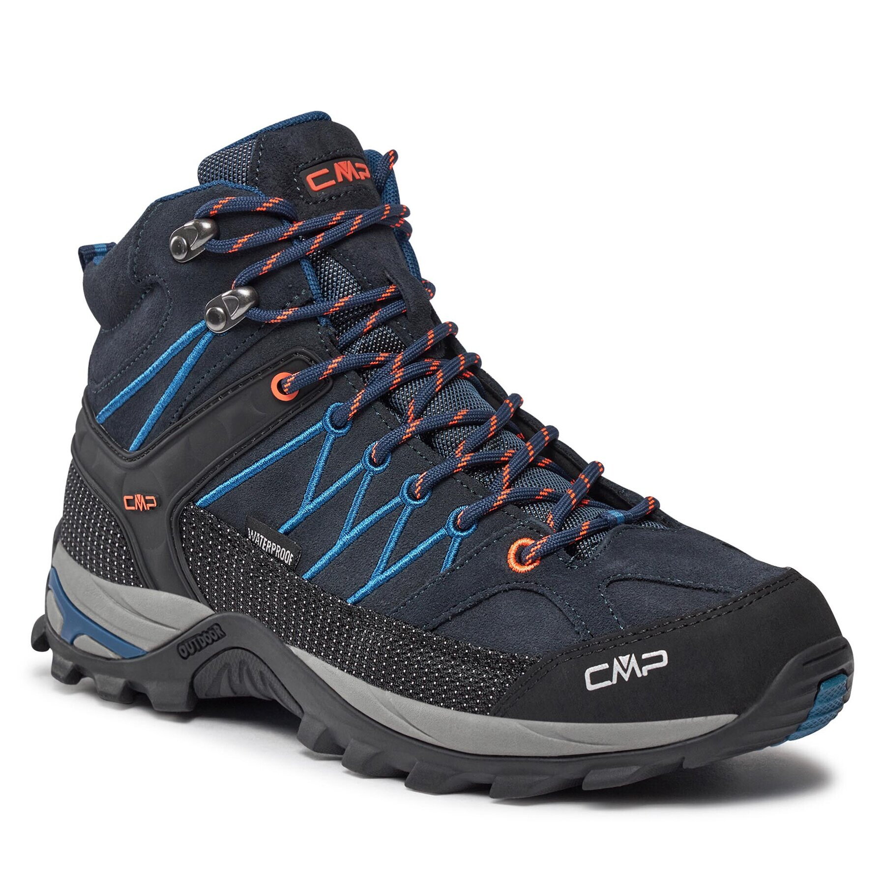 CMP Trekingová obuv Rigel Mid Trekking Shoes Wp 3Q12947 Tmavomodrá - Pepit.cz