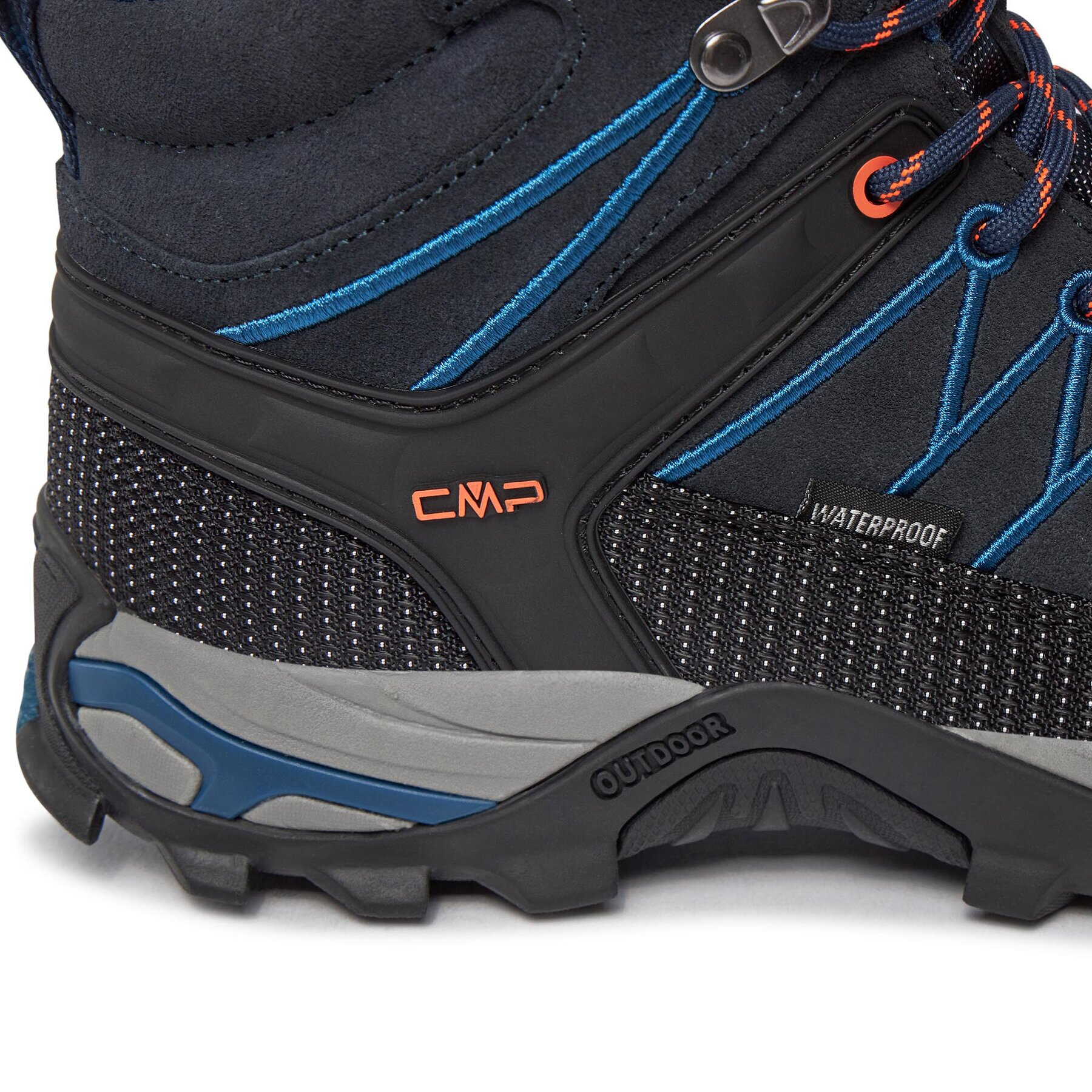 CMP Trekingová obuv Rigel Mid Trekking Shoes Wp 3Q12947 Tmavomodrá - Pepit.cz