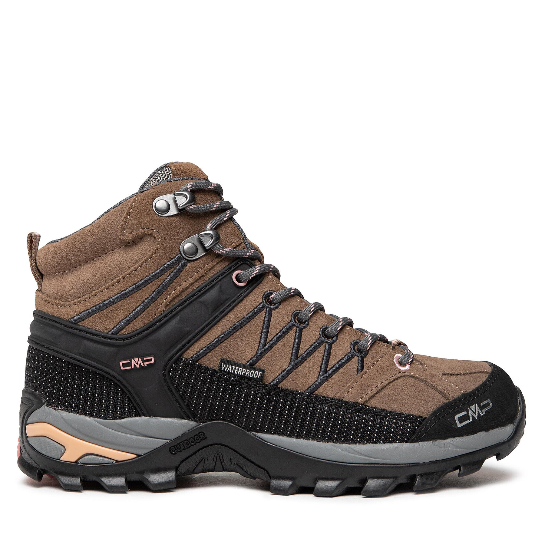 CMP Trekingová obuv Rigel Mid Wmn Trekking Shoe Wp 3Q12946 Hnědá - Pepit.cz