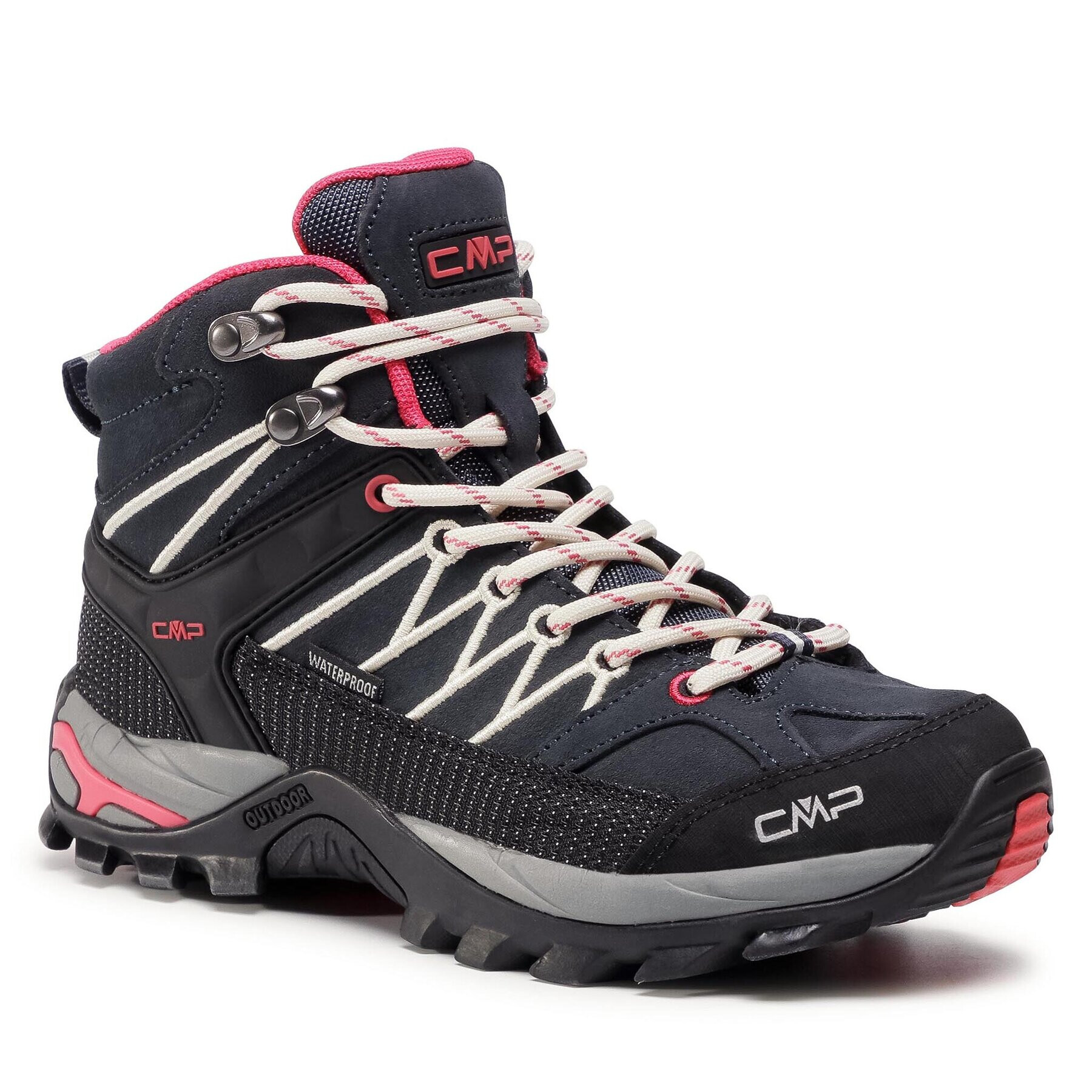 CMP Trekingová obuv Rigel Mid Wmn Trekking Shoe Wp 3Q12946 Šedá - Pepit.cz