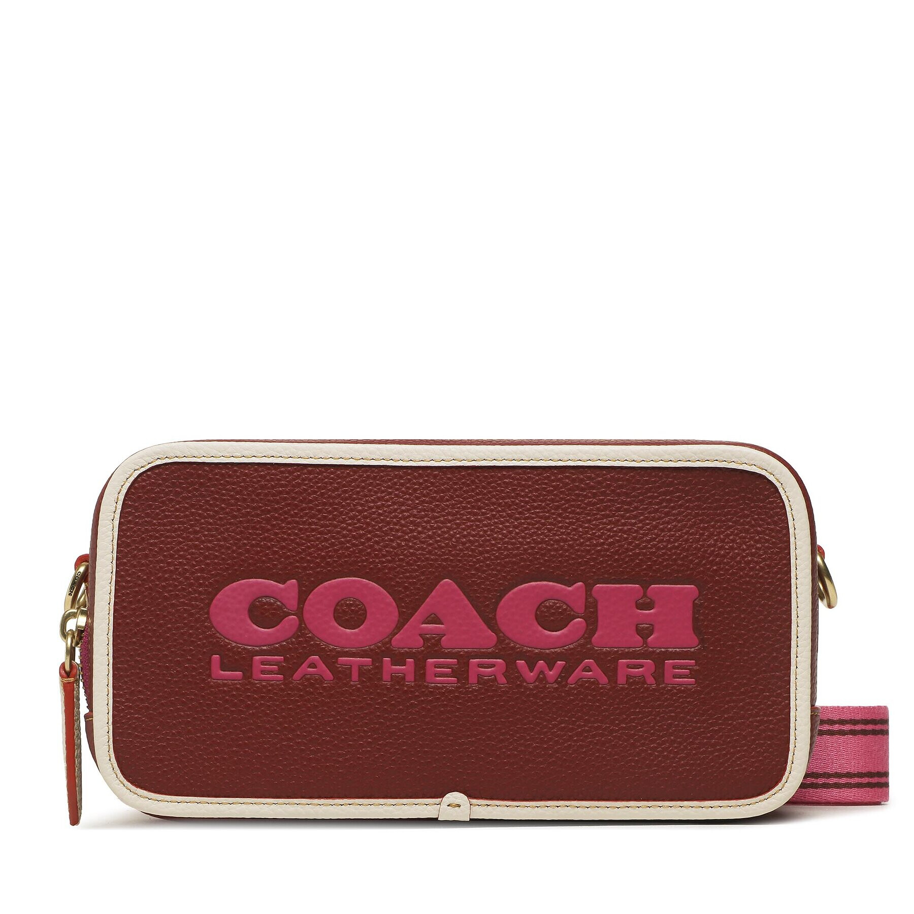 Coach Kabelka Cbk Ltr Kia Cam Bag CE735 Bordó - Pepit.cz