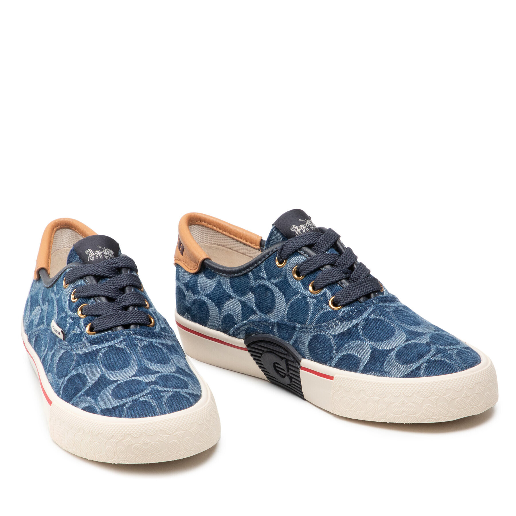 Coach Tenisky Citysole Skate Denim CA498 Tmavomodrá - Pepit.cz