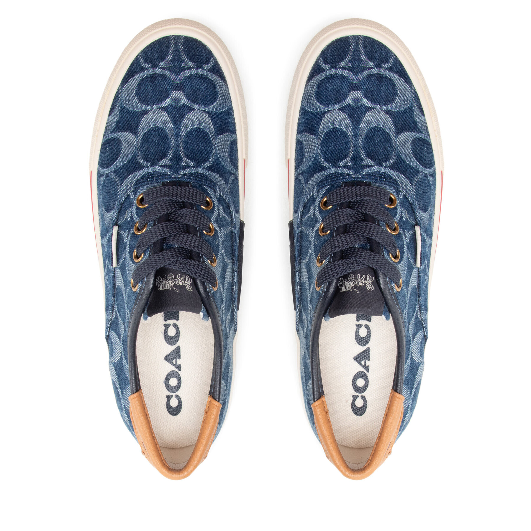 Coach Tenisky Citysole Skate Denim CA498 Tmavomodrá - Pepit.cz