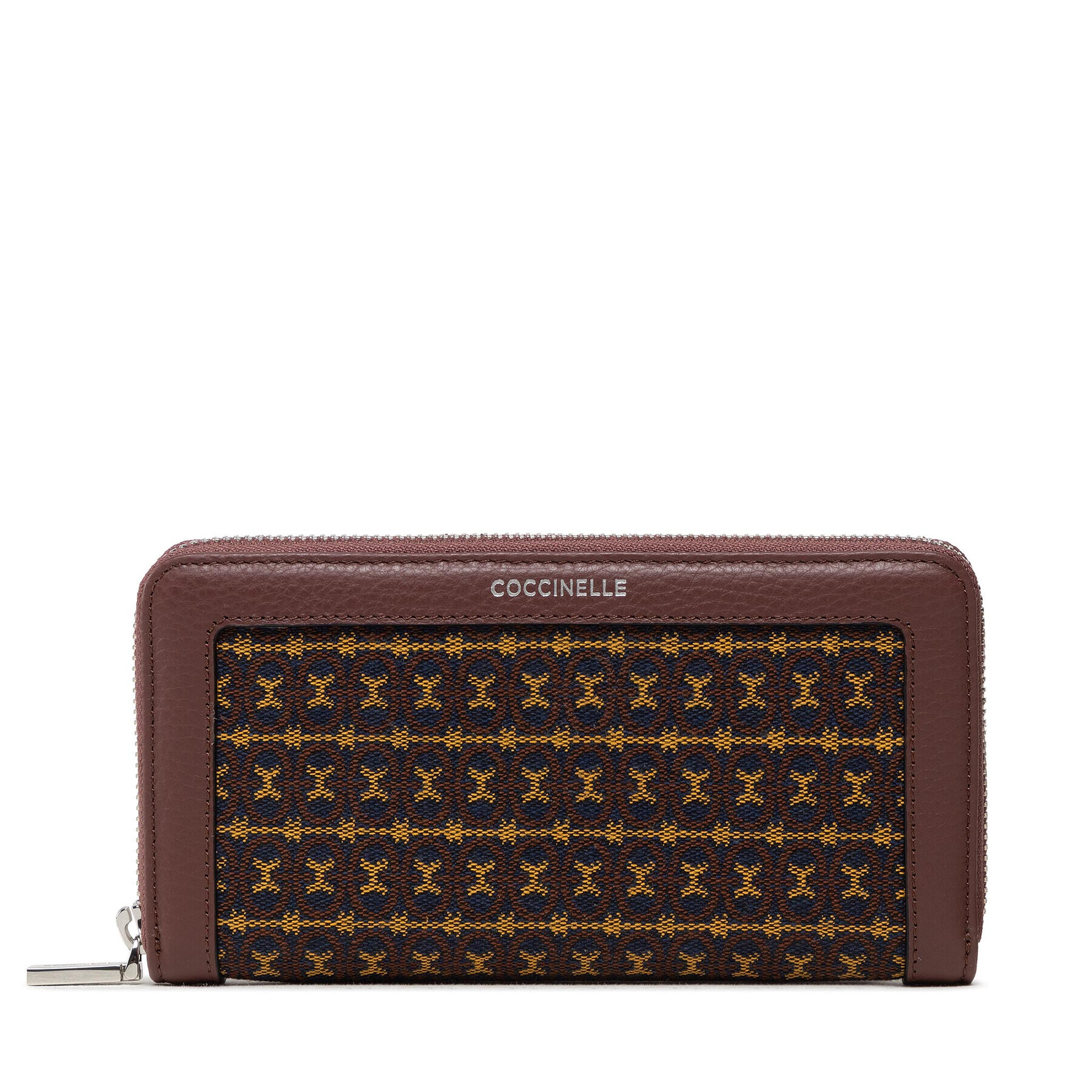 Coccinelle Velká dámská peněženka MX7 Metallic Jacquard MX7 11 04 01 Hnědá - Pepit.cz