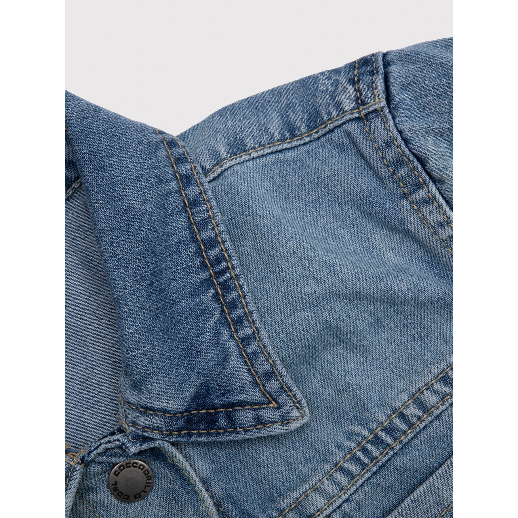 Coccodrillo Jeansová bunda WC2152301LET Modrá Regular Fit - Pepit.cz