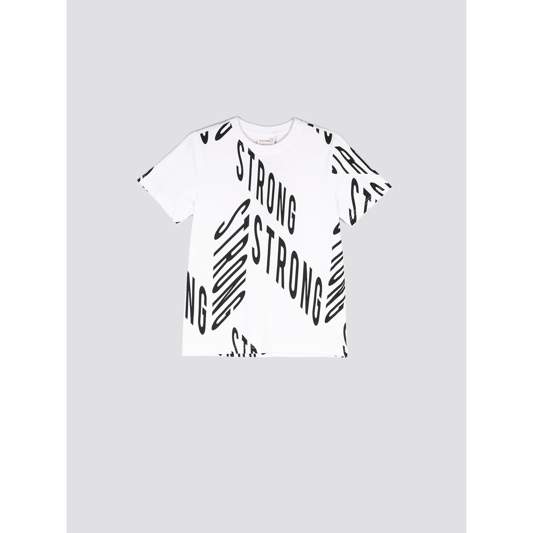 Coccodrillo T-Shirt WC2143201LOK Bílá Regular Fit - Pepit.cz