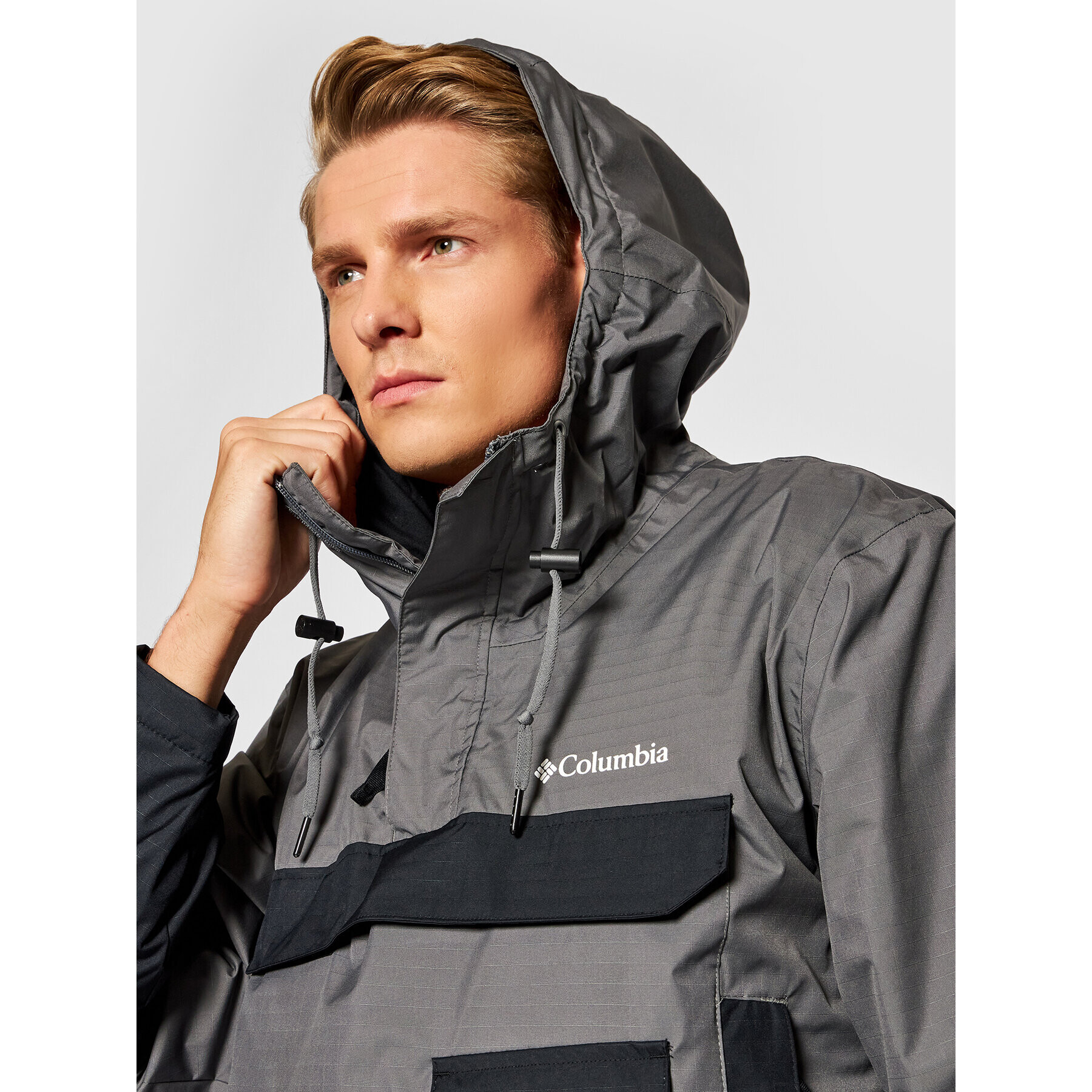 Columbia Bunda anorak Buckhollow 1957513 Šedá Regular Fit - Pepit.cz