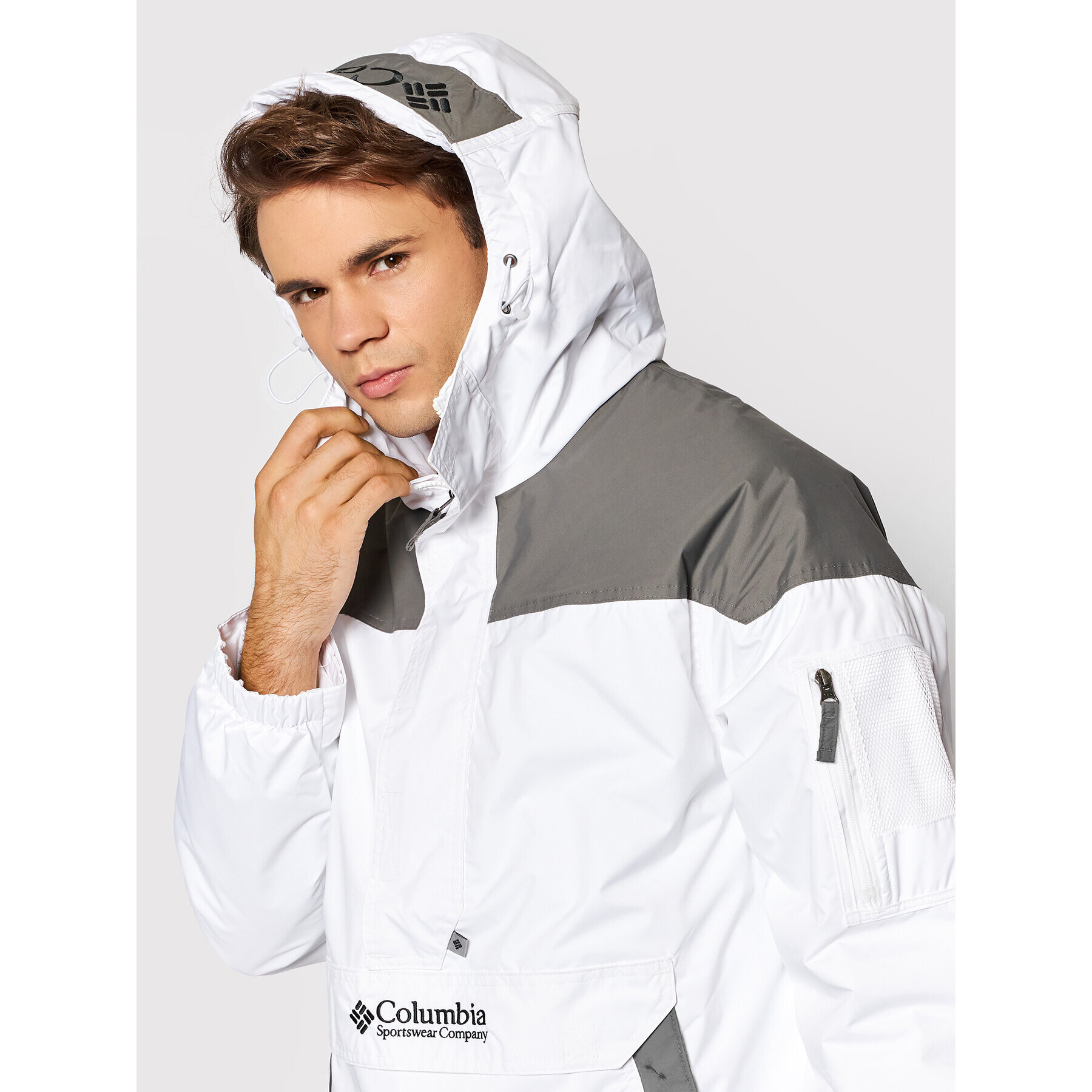 Columbia Bunda anorak Challenger 1698431 Bílá Regular Fit - Pepit.cz