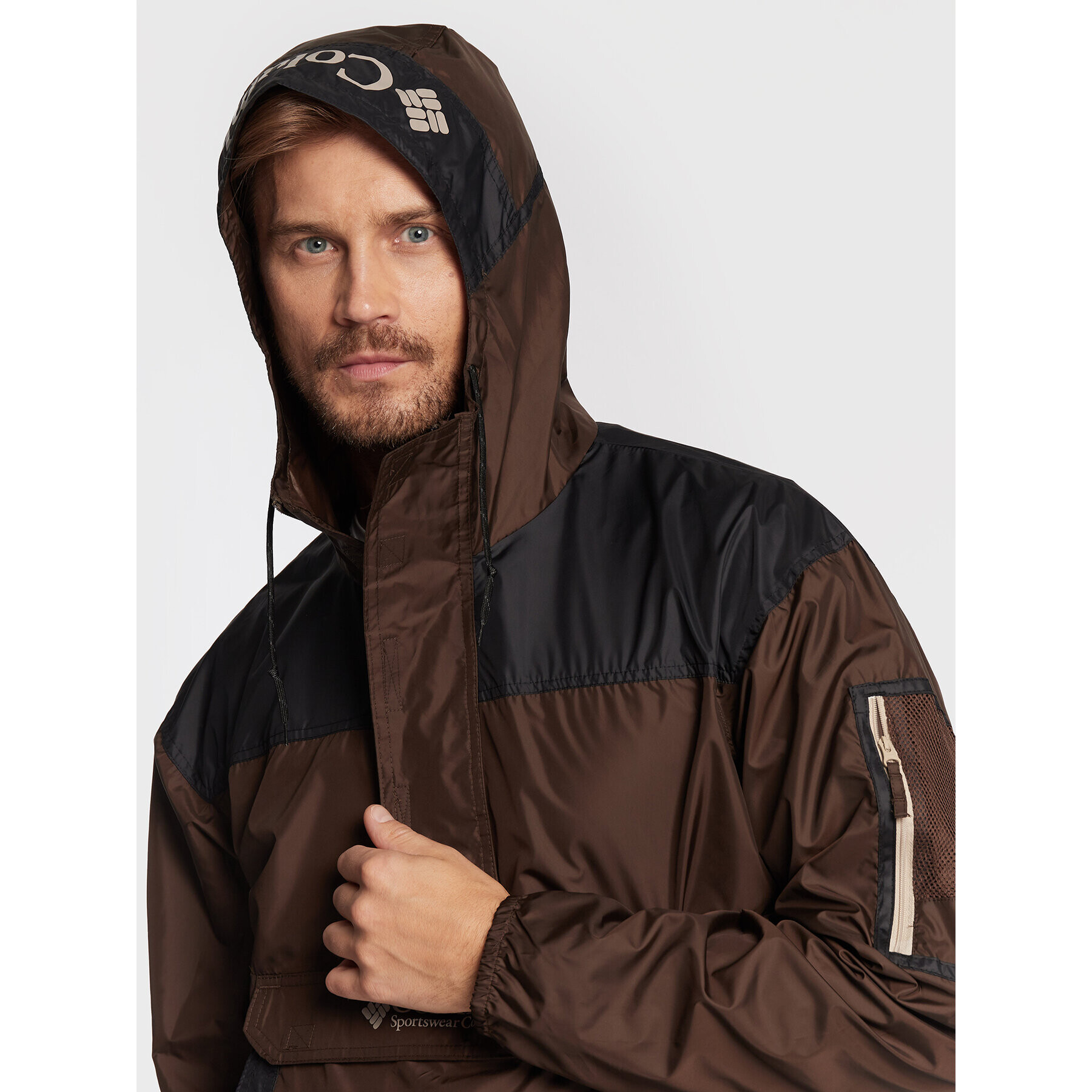 Columbia Bunda anorak Challenger 1714291 Hnědá Regular Fit - Pepit.cz