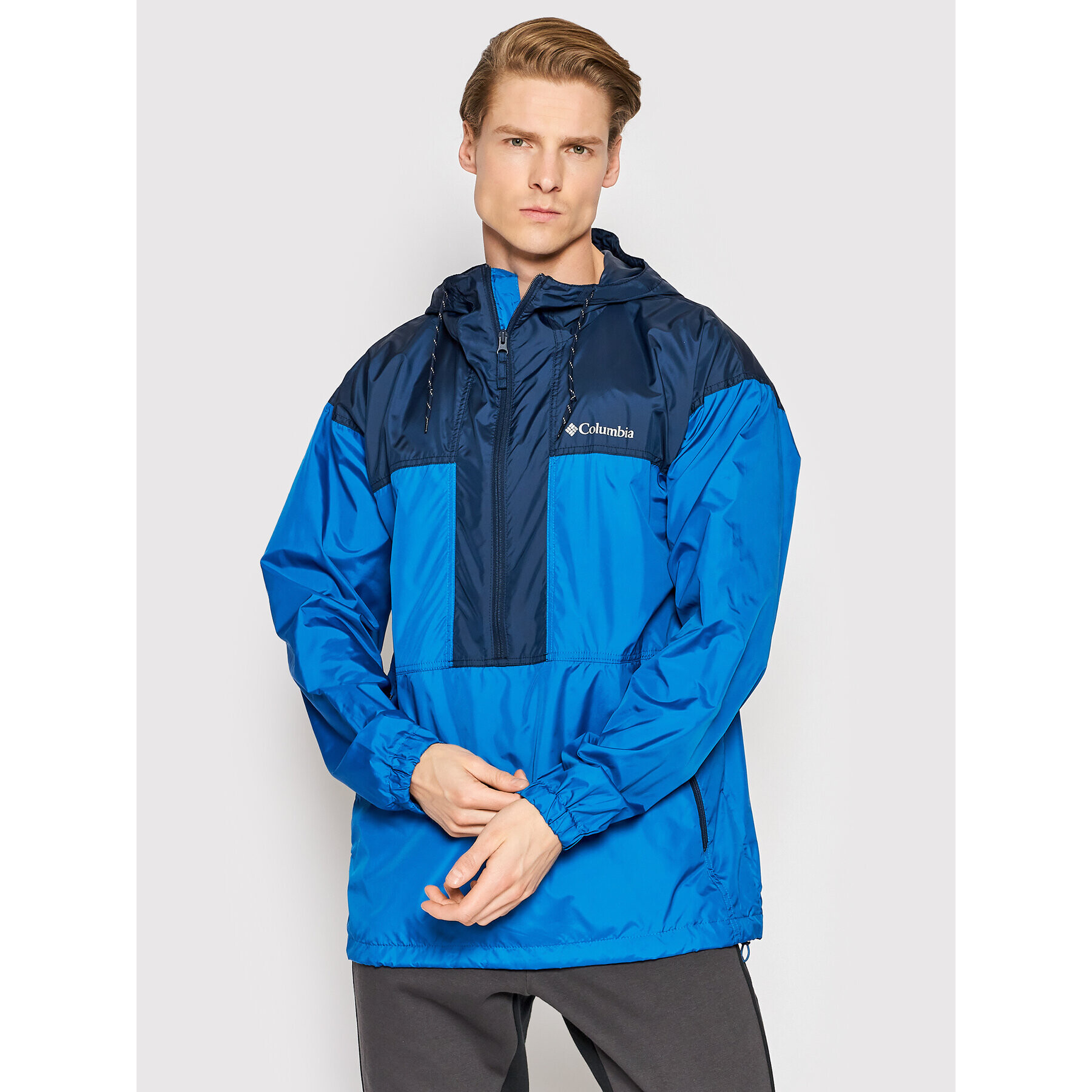 Columbia Bunda anorak Flash Challenger 1988723 Tmavomodrá Regular Fit - Pepit.cz