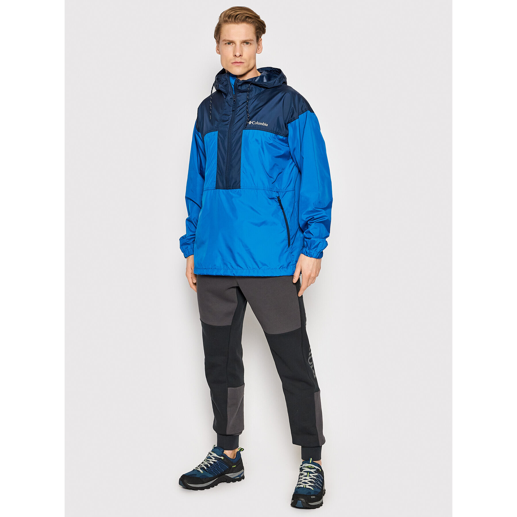 Columbia Bunda anorak Flash Challenger 1988723 Tmavomodrá Regular Fit - Pepit.cz