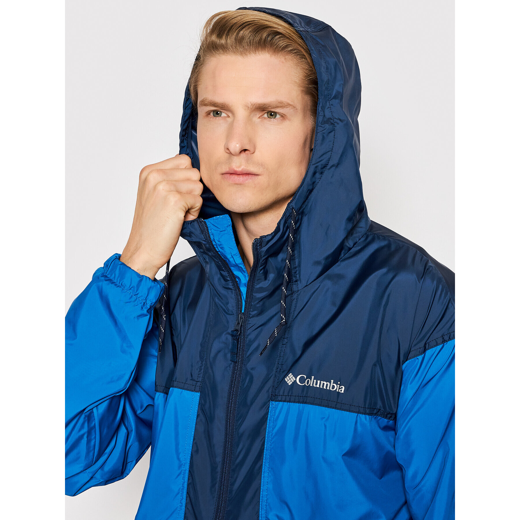 Columbia Bunda anorak Flash Challenger 1988723 Tmavomodrá Regular Fit - Pepit.cz