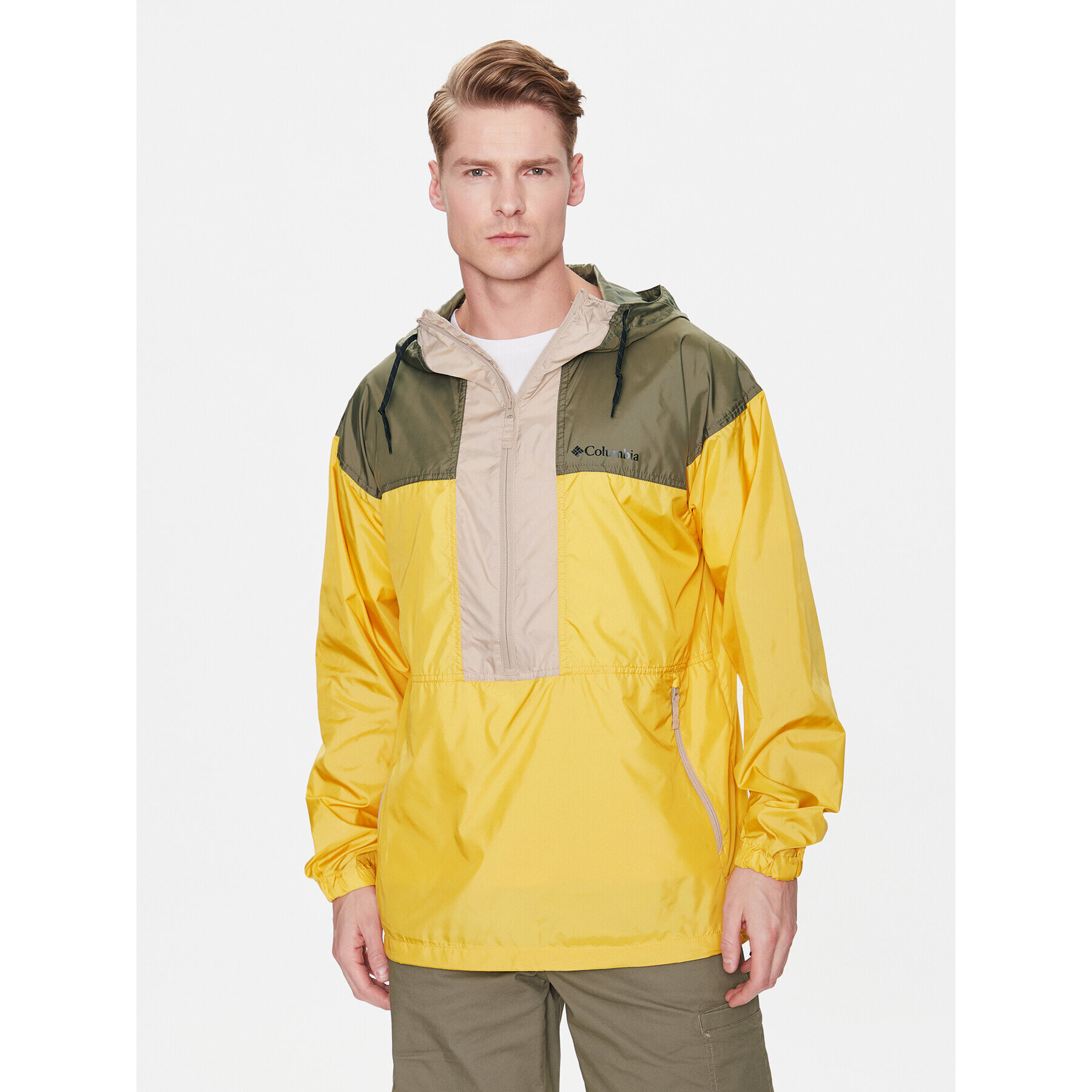 Columbia Bunda anorak Flash Challenger 1988723 Žlutá Regular Fit - Pepit.cz