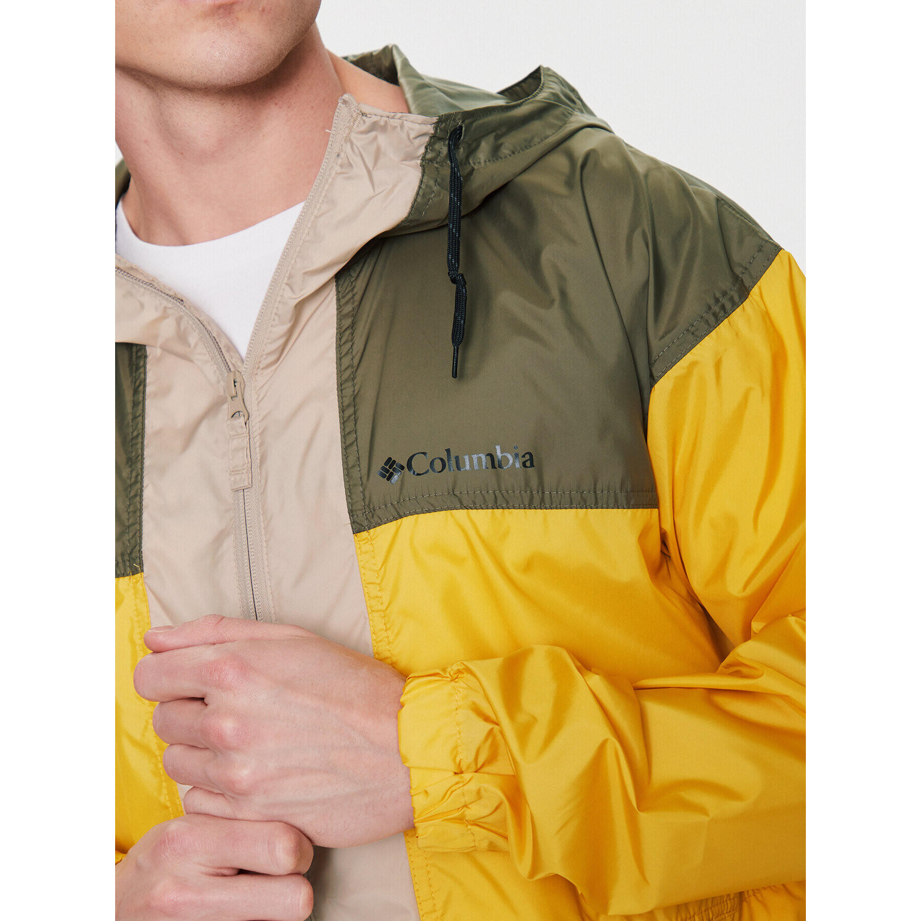 Columbia Bunda anorak Flash Challenger 1988723 Žlutá Regular Fit - Pepit.cz