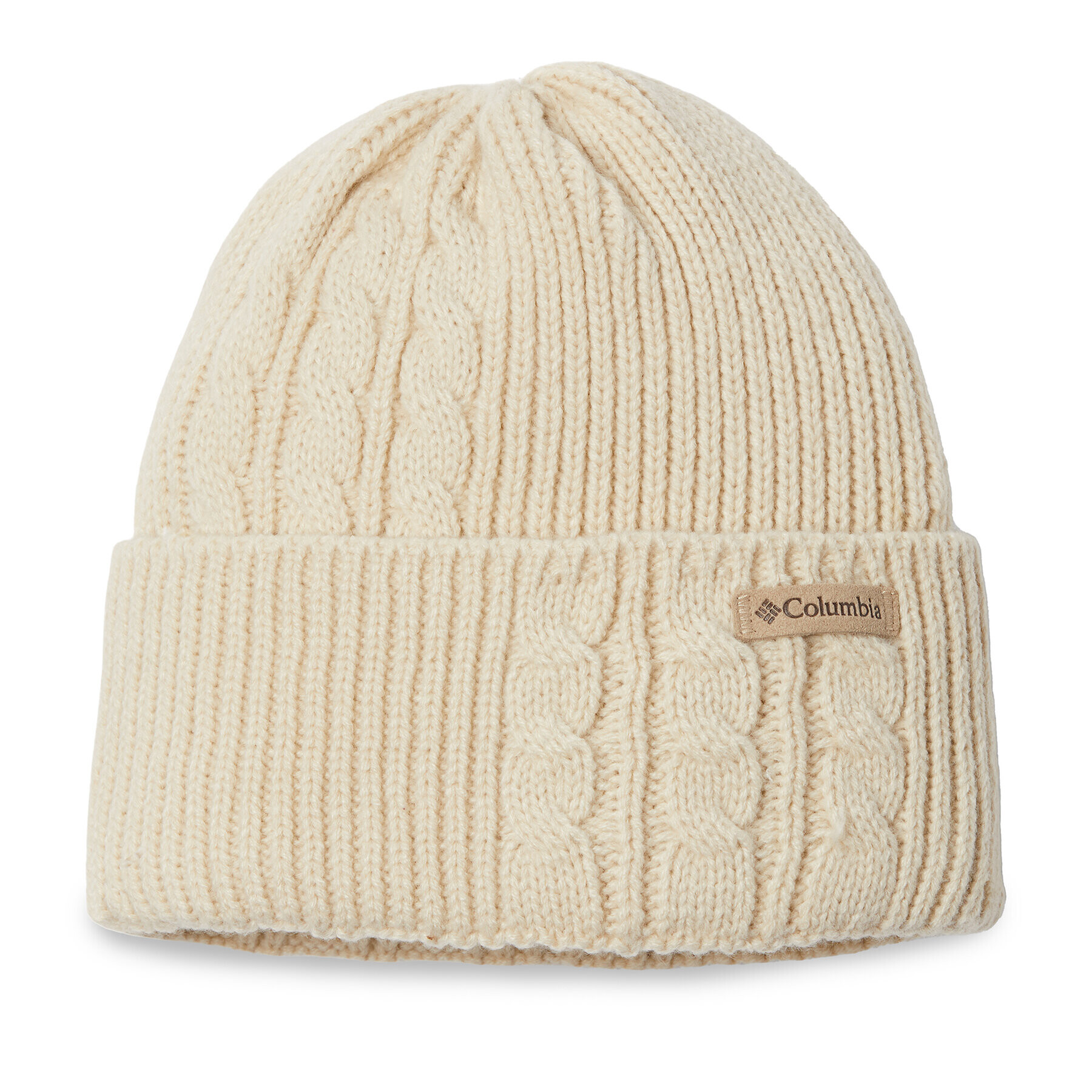 Columbia Čepice Agate Pass™ Cable Knit Beanie Bílá - Pepit.cz