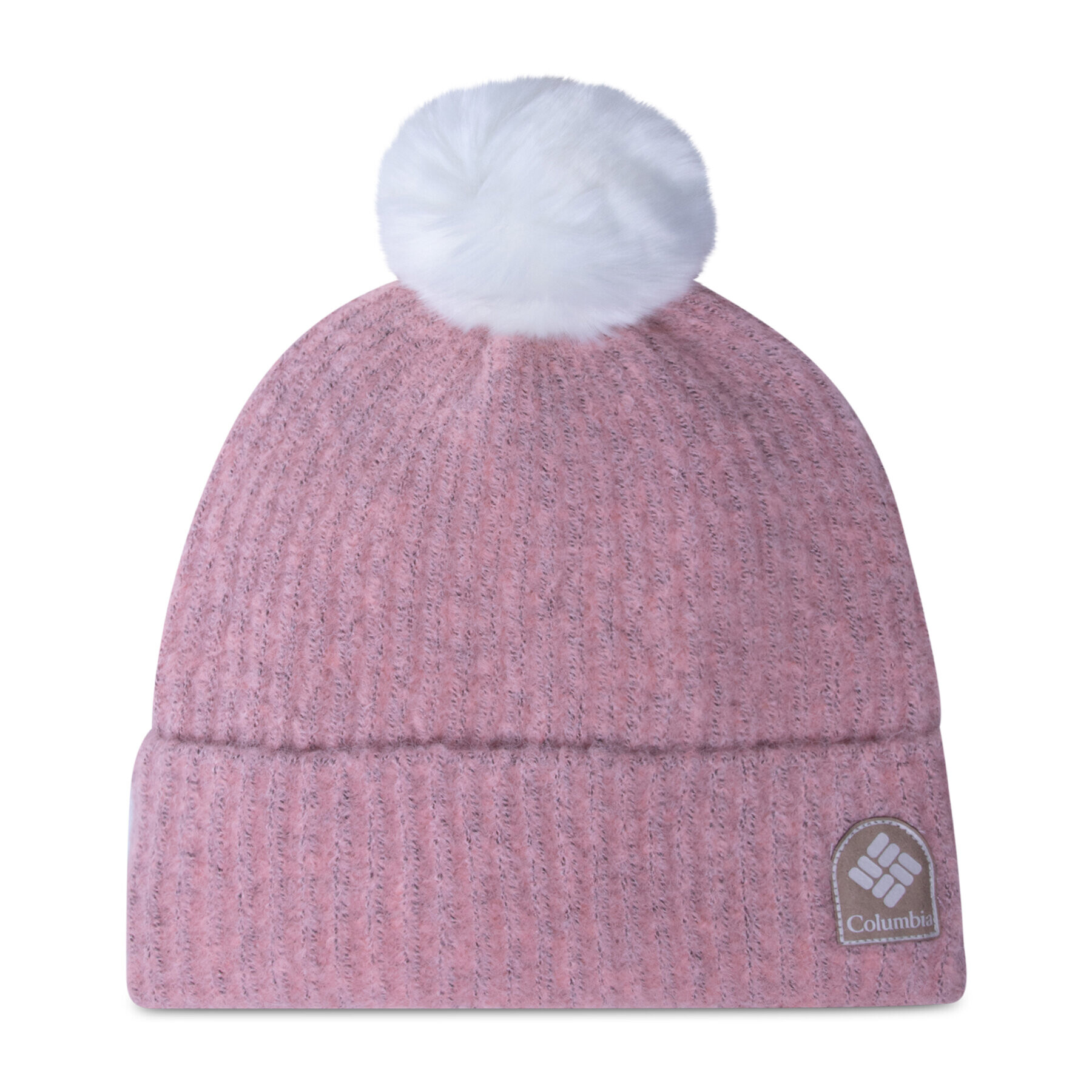 Columbia Čepice Winter Blur Pom Pom Beanie CU0036 Růžová - Pepit.cz