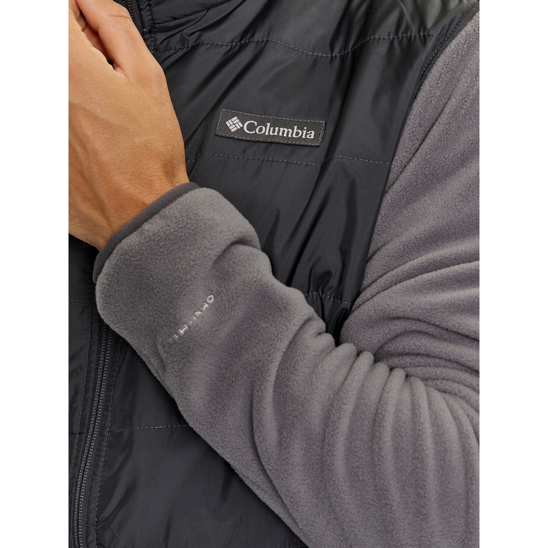 Columbia Fleecová mikina Basin Butte™ Fleece Full Zip Šedá Regular Fit - Pepit.cz