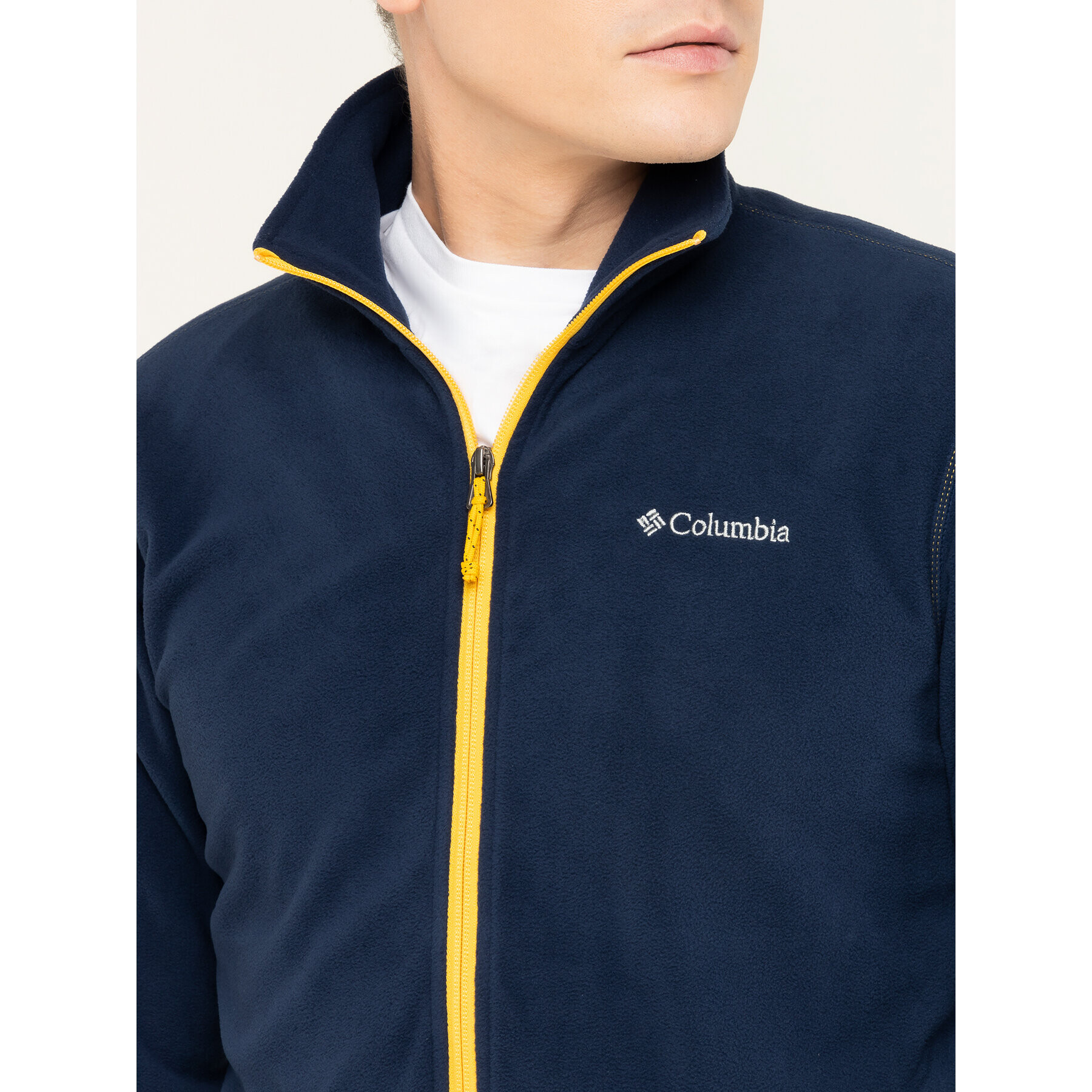 Columbia Fleecová mikina Fast Trek Light Full Zip 1772751 Tmavomodrá Regular Fit - Pepit.cz