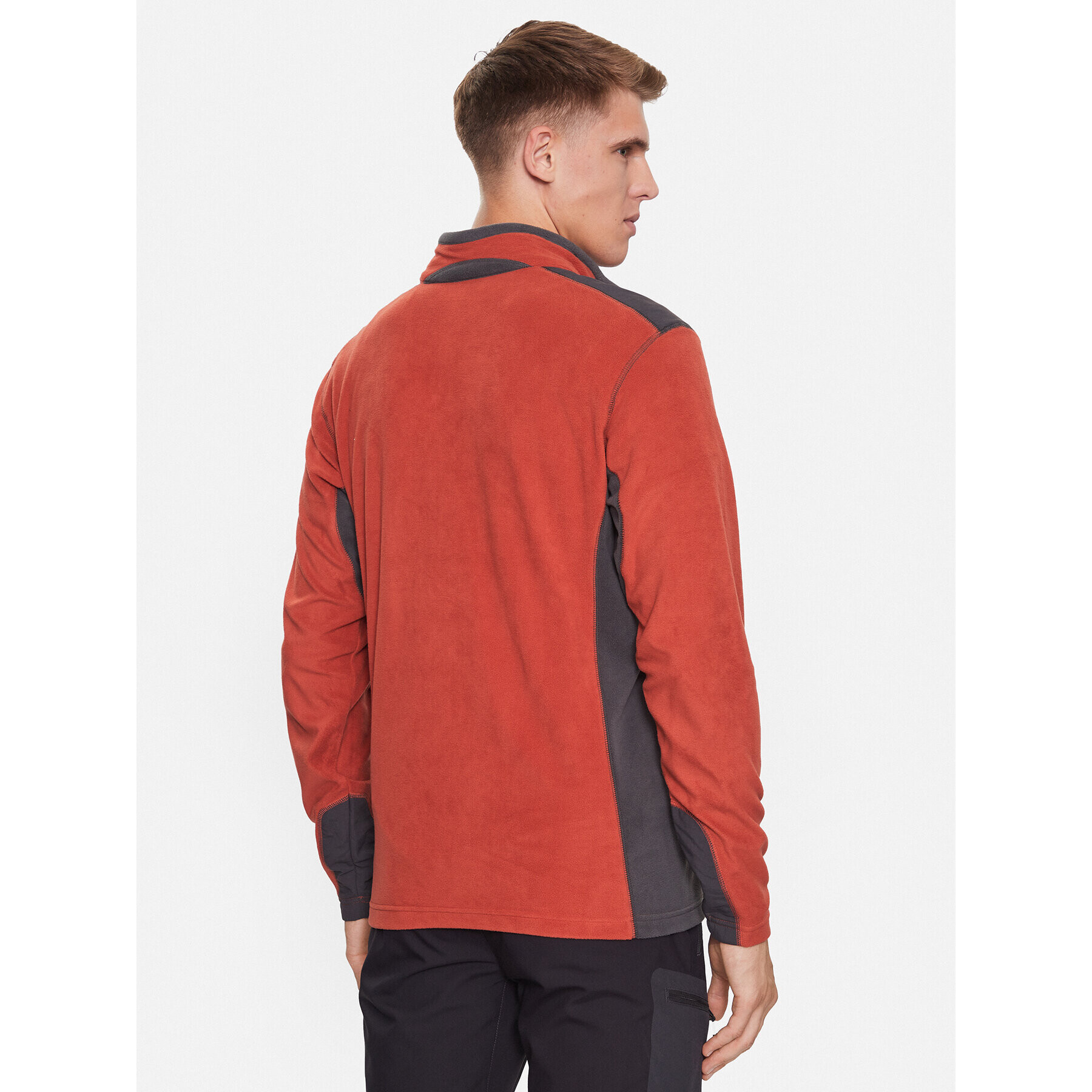 Columbia Fleecová mikina Klamath Range™ Full Zip Oranžová Regular Fit - Pepit.cz